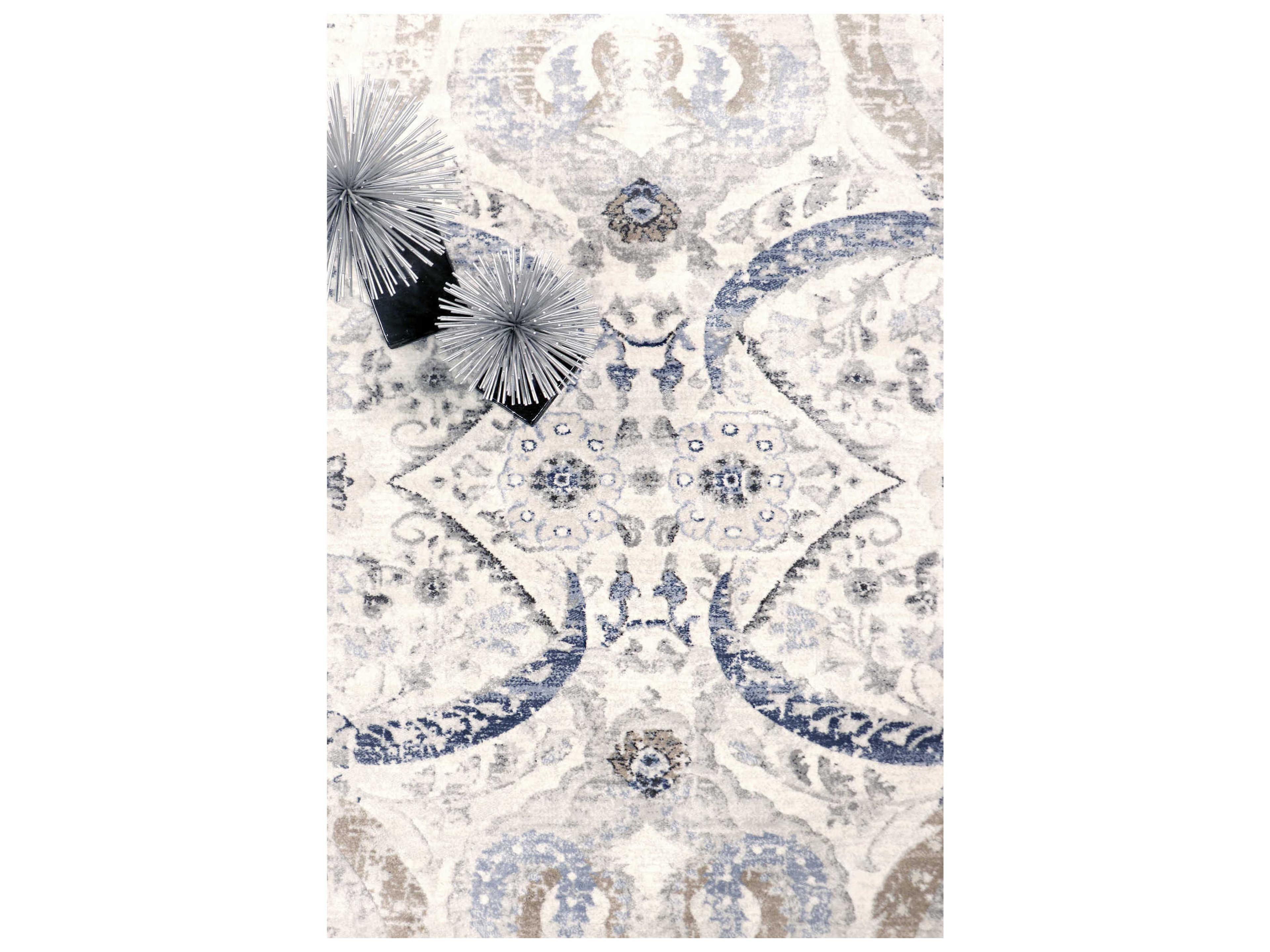 Pasargad Home Amadeus Bordered Runner Area Rug