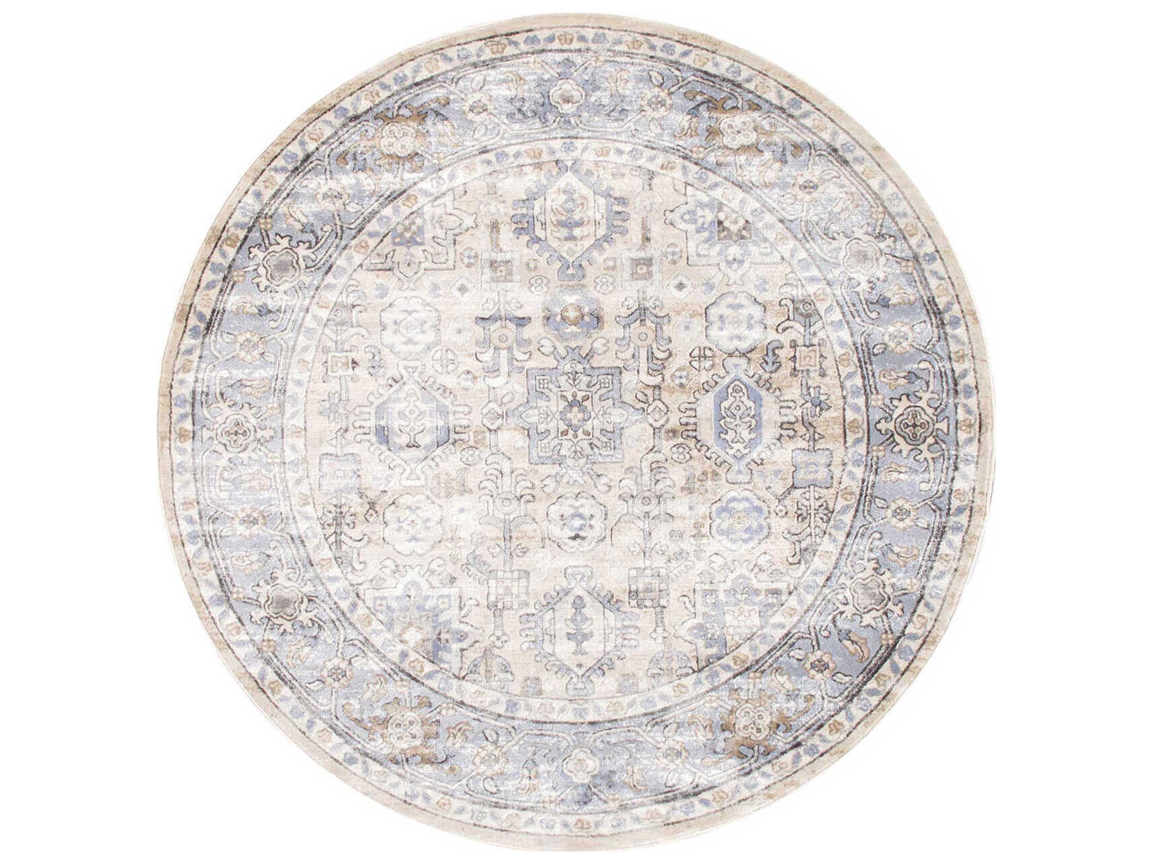 Pasargad Home Amadeus Bordered Runner Area Rug