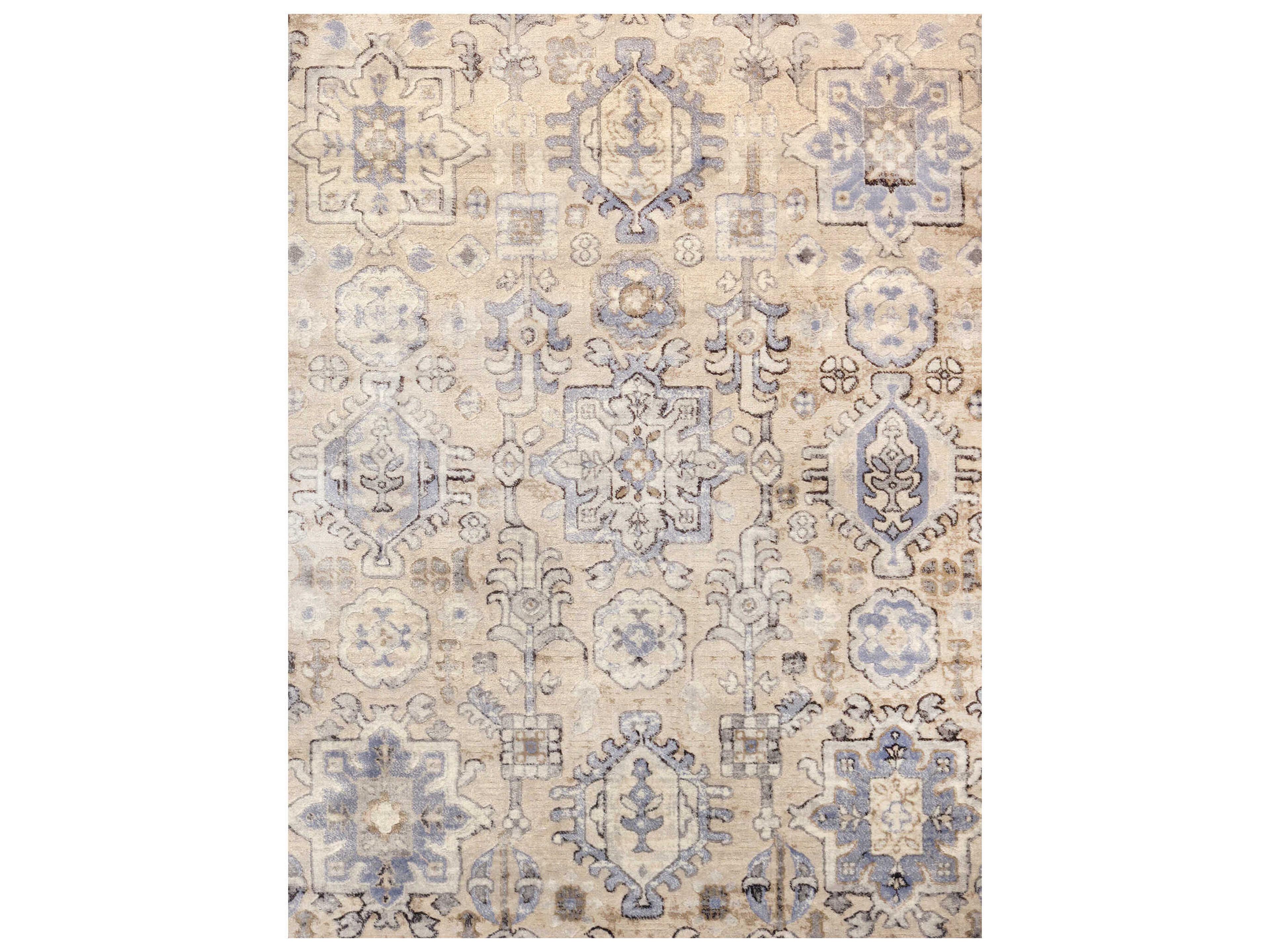 Pasargad Home Amadeus Bordered Runner Area Rug