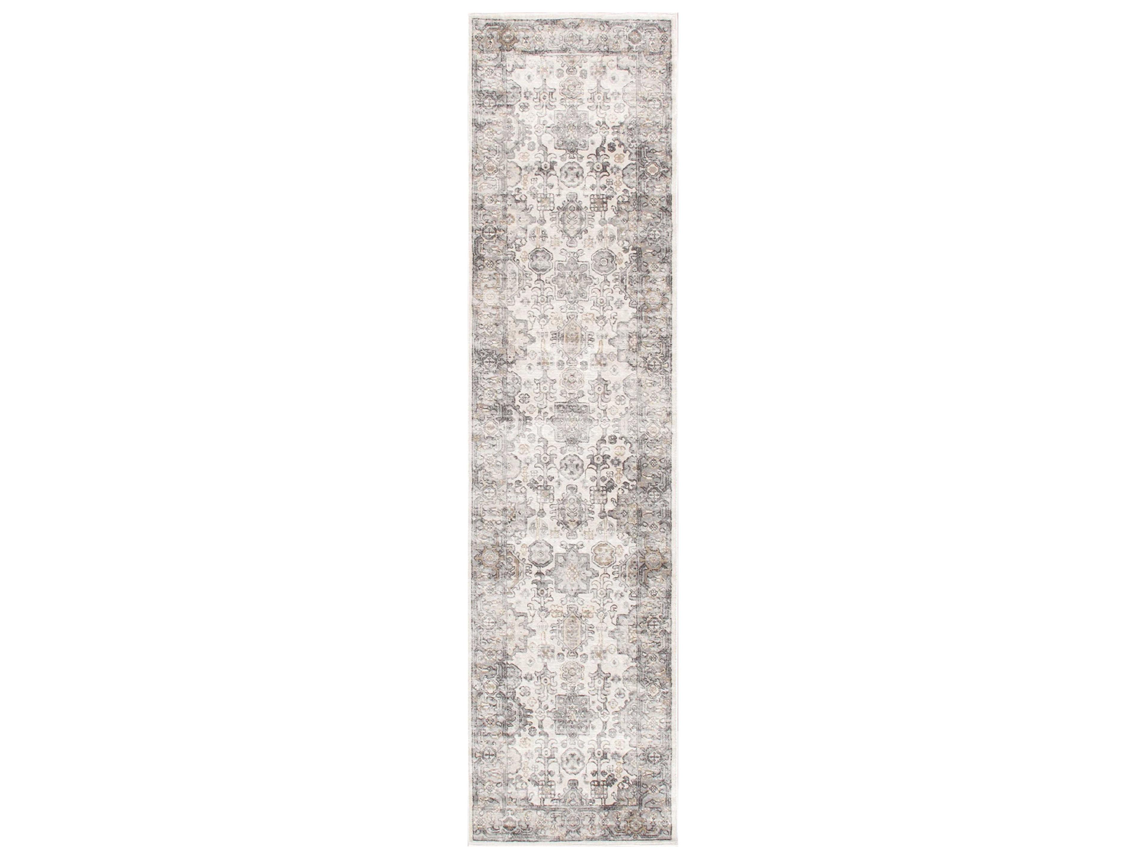 Pasargad Home Amadeus Bordered Runner Area Rug
