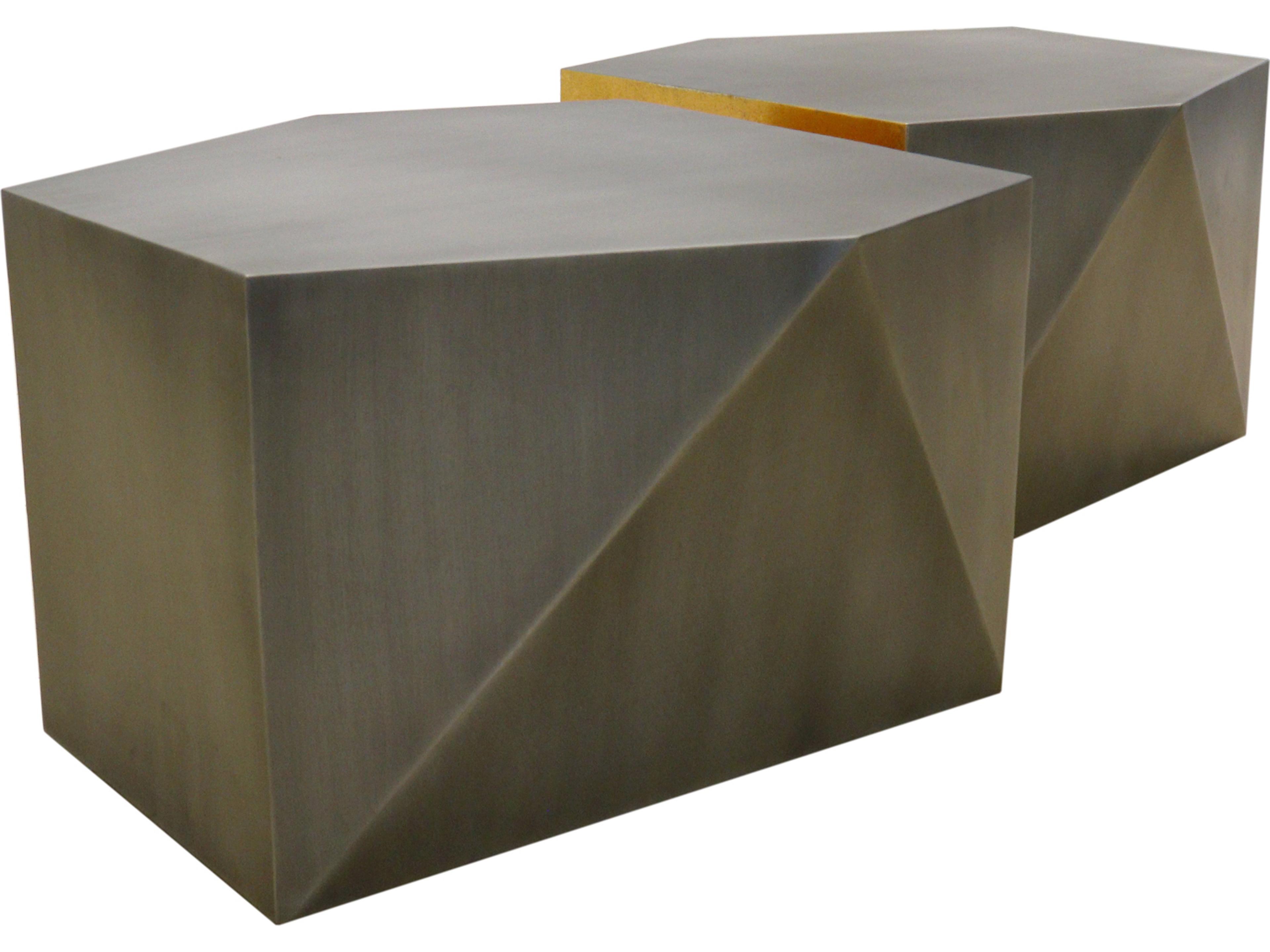 Byzantine Urban Chic Metal Grey Coffee Table