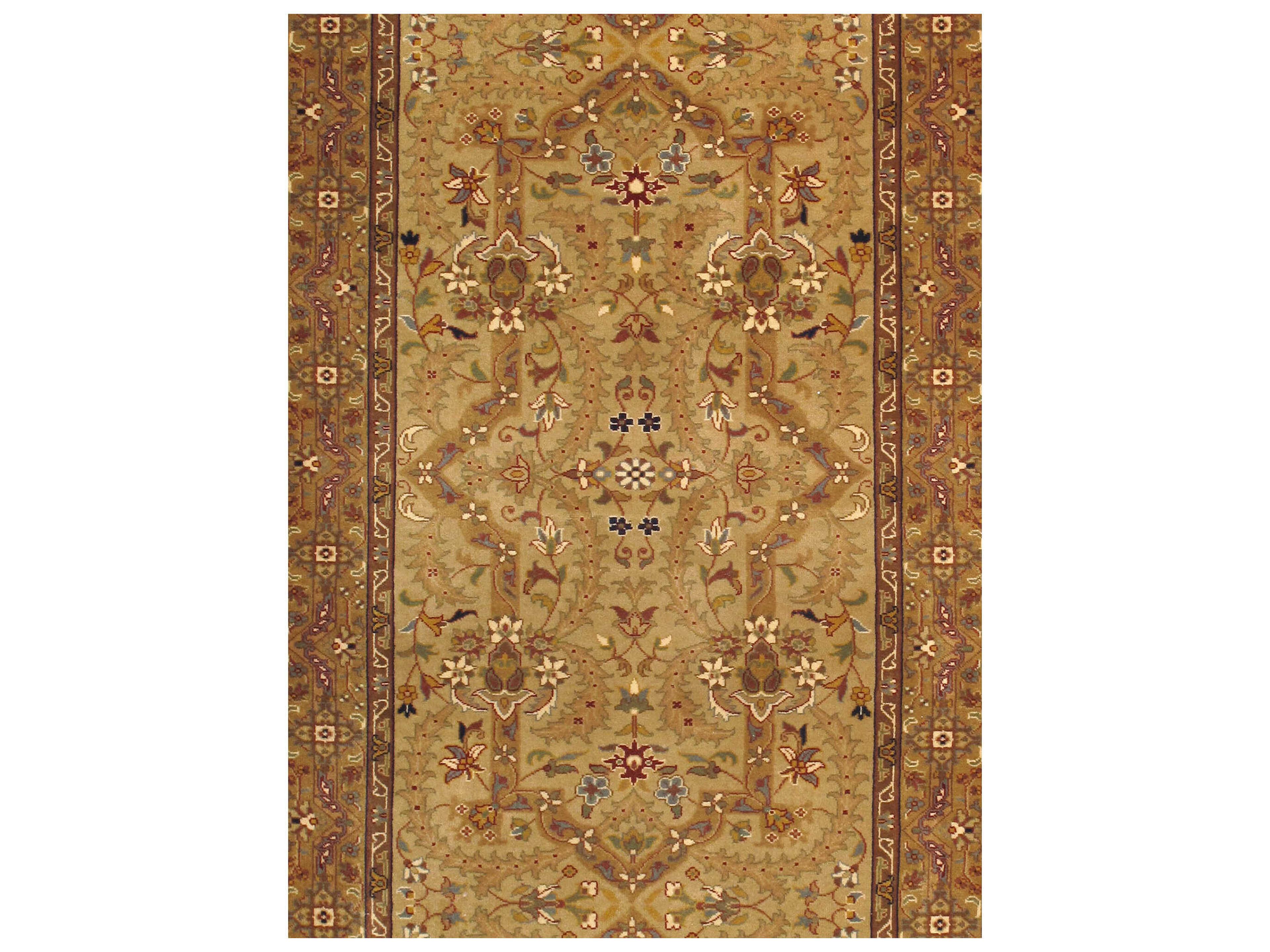 Pasargad Home Baku Bordered Runner Area Rug