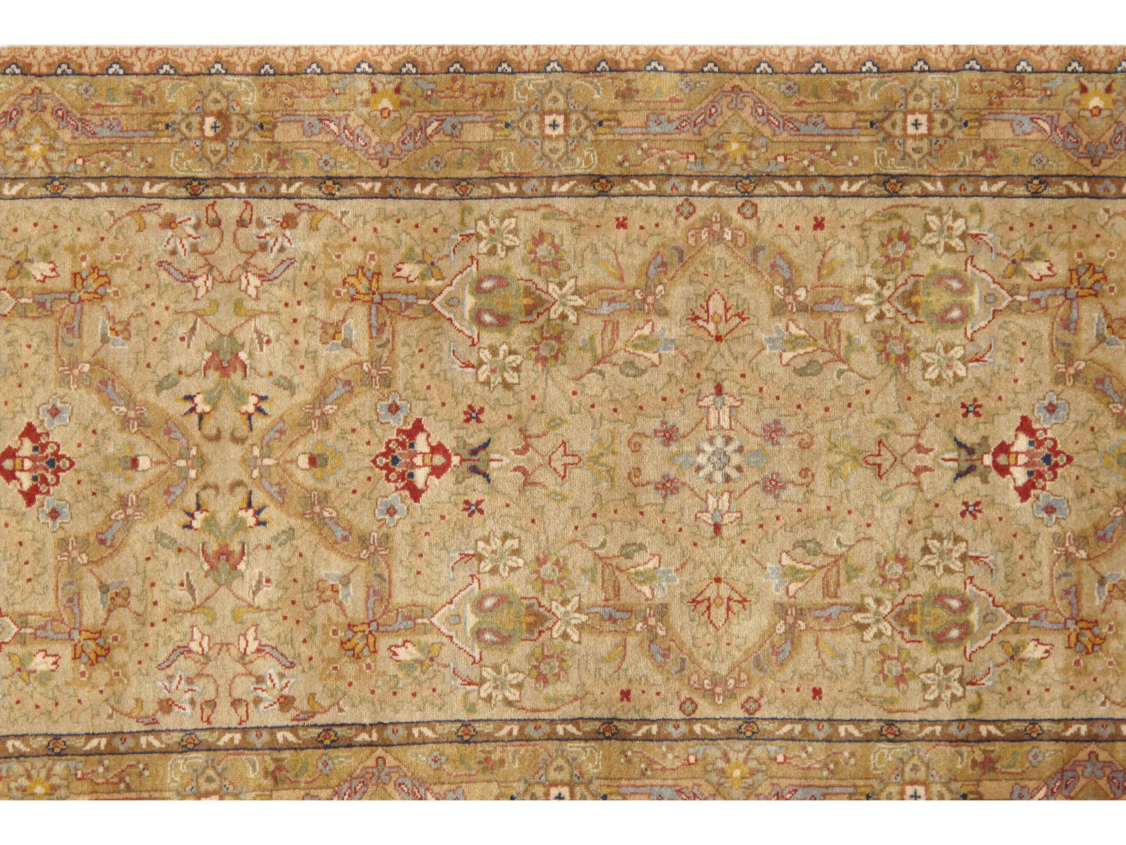 Pasargad Home Baku Bordered Runner Area Rug