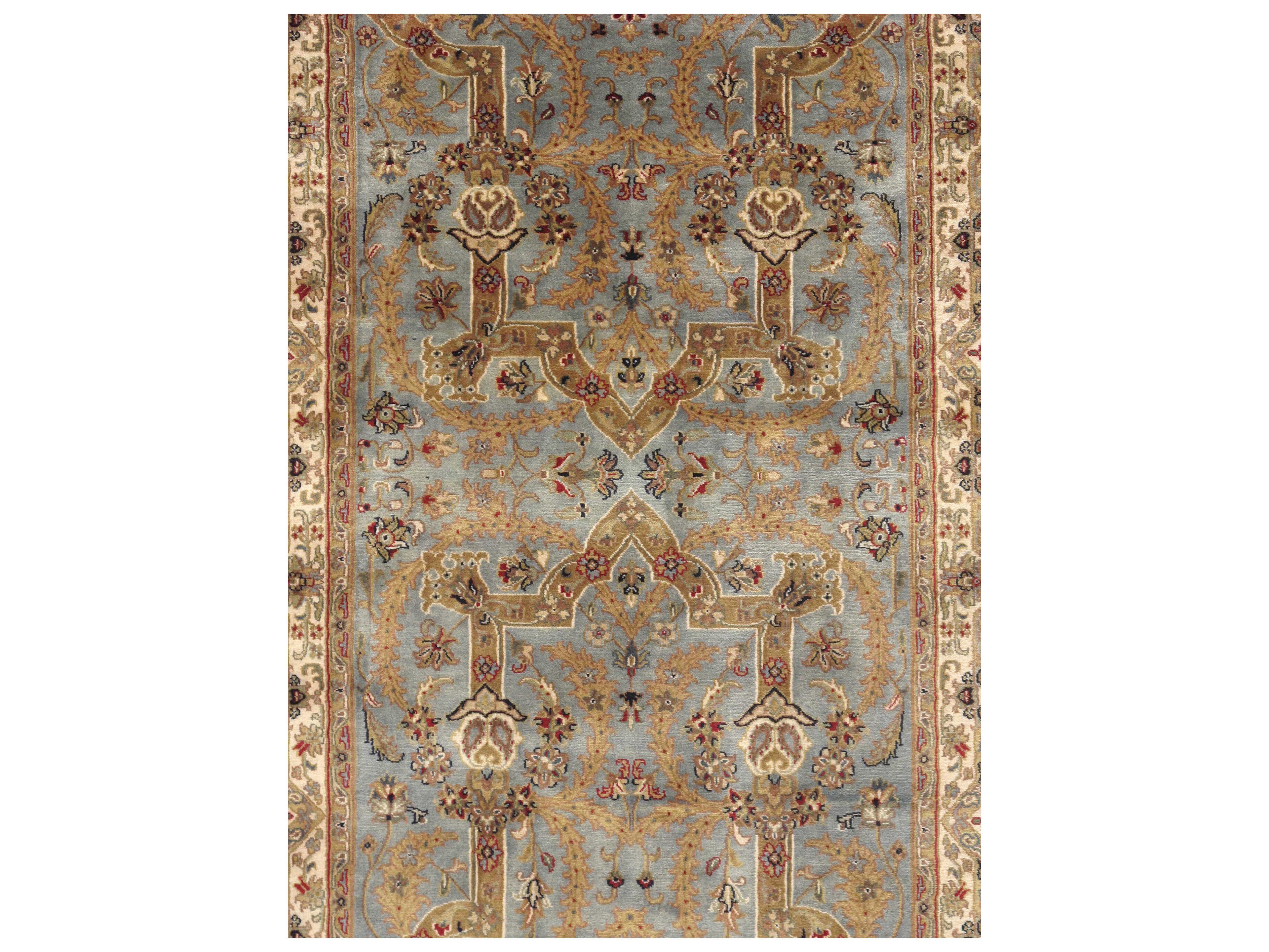 Pasargad Home Baku Bordered Runner Area Rug