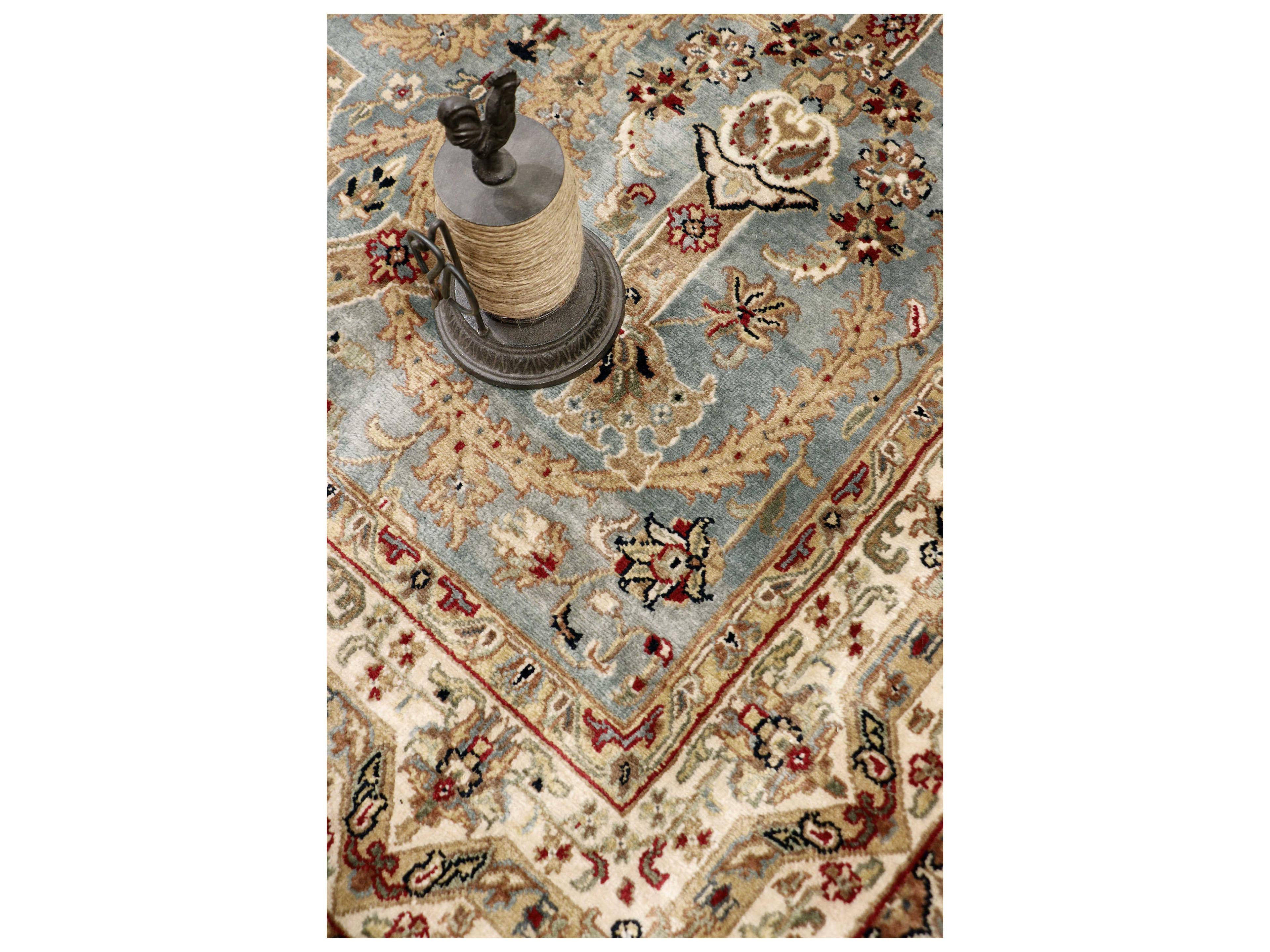 Pasargad Home Baku Bordered Runner Area Rug