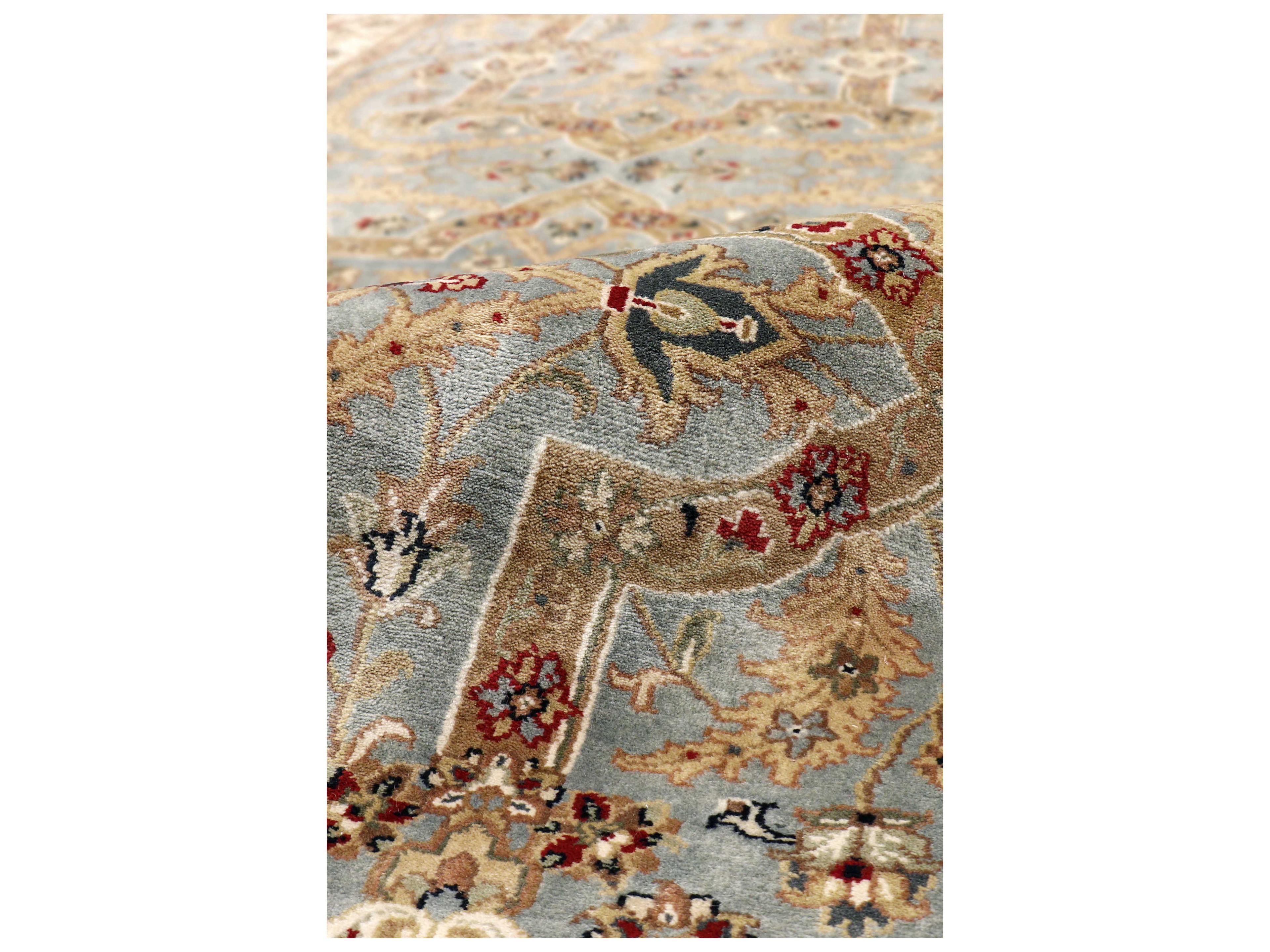 Pasargad Home Baku Bordered Runner Area Rug