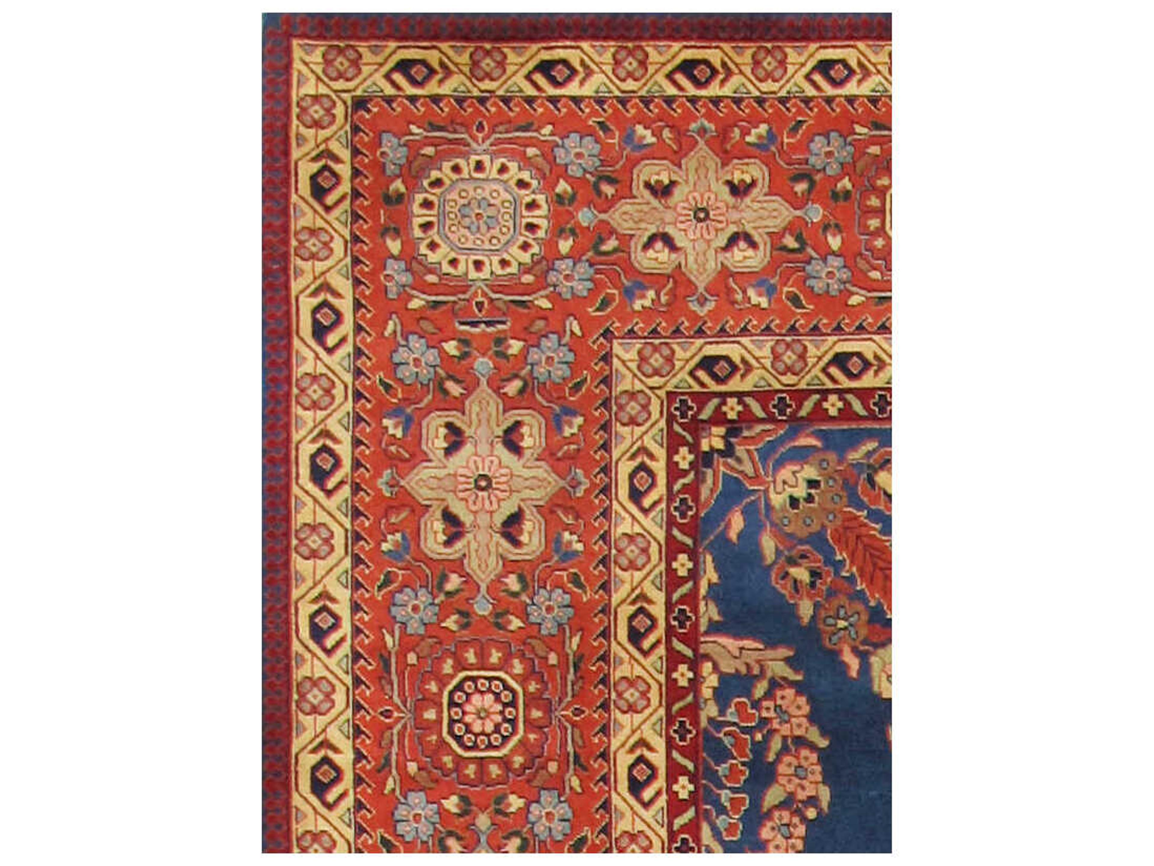 Pasargad Home Azerbaijan Bordered Area Rug