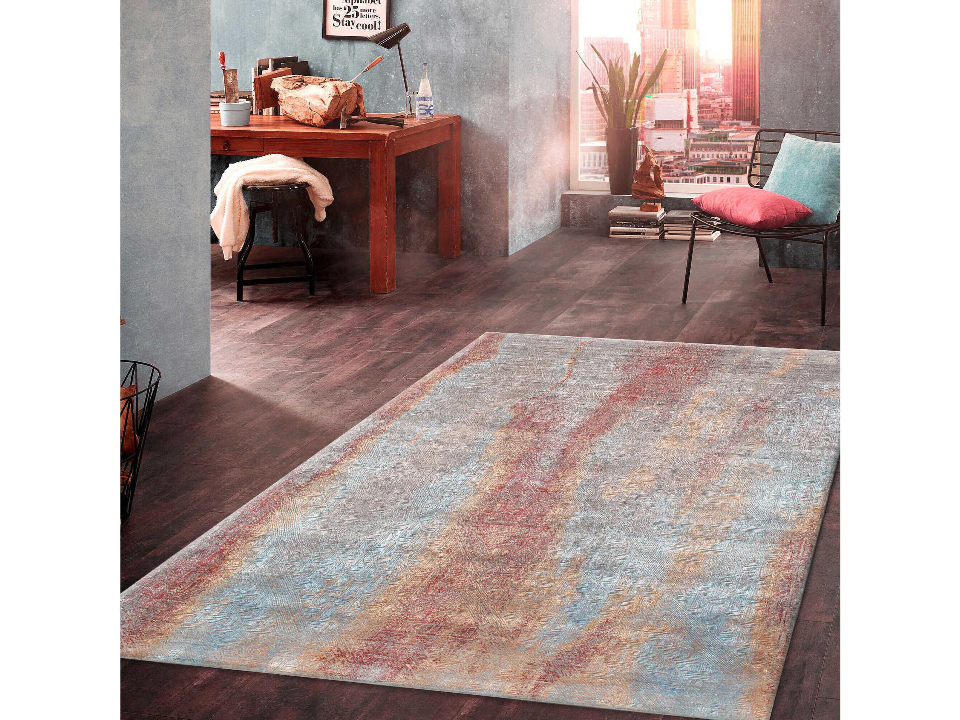 Pasargad Home Cosmo Abstract Area Rug