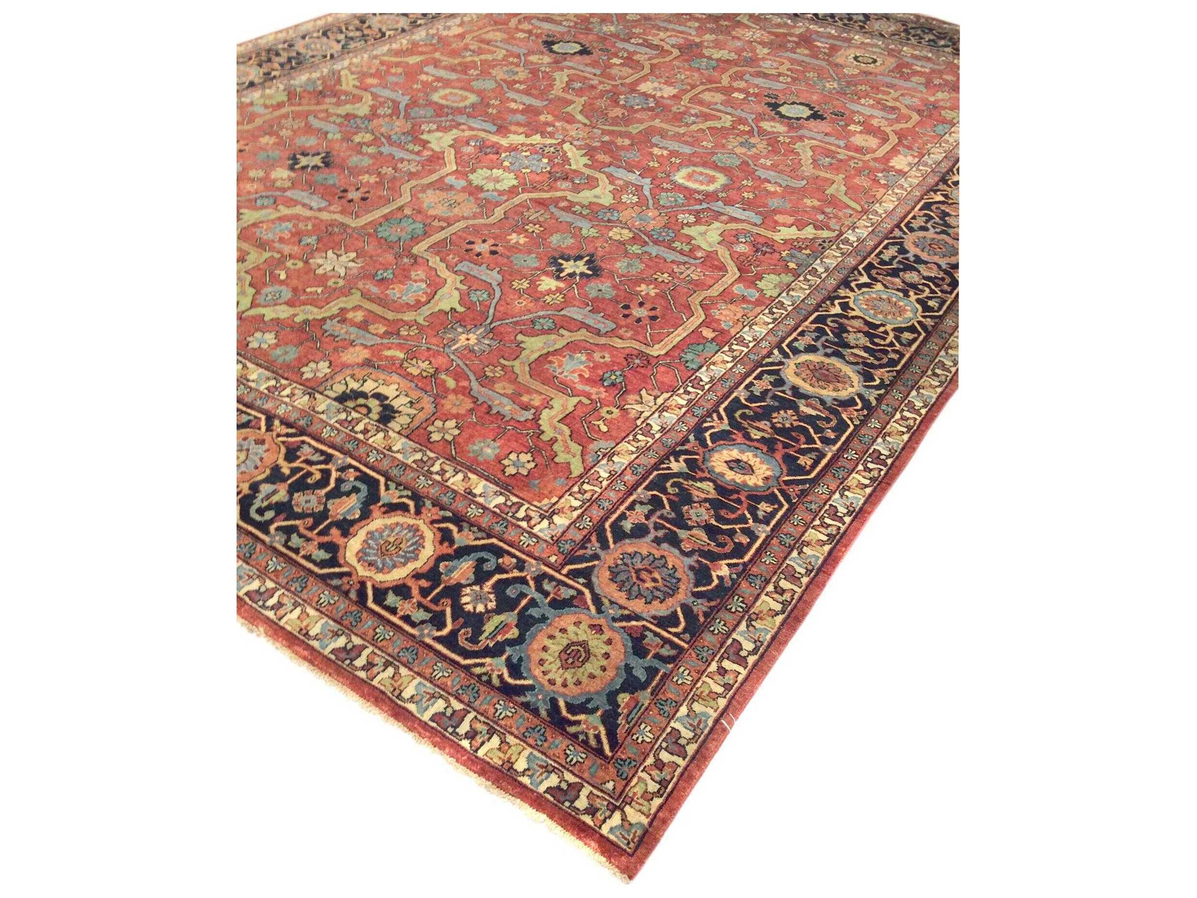 Pasargad Home Denver Bordered Area Rug