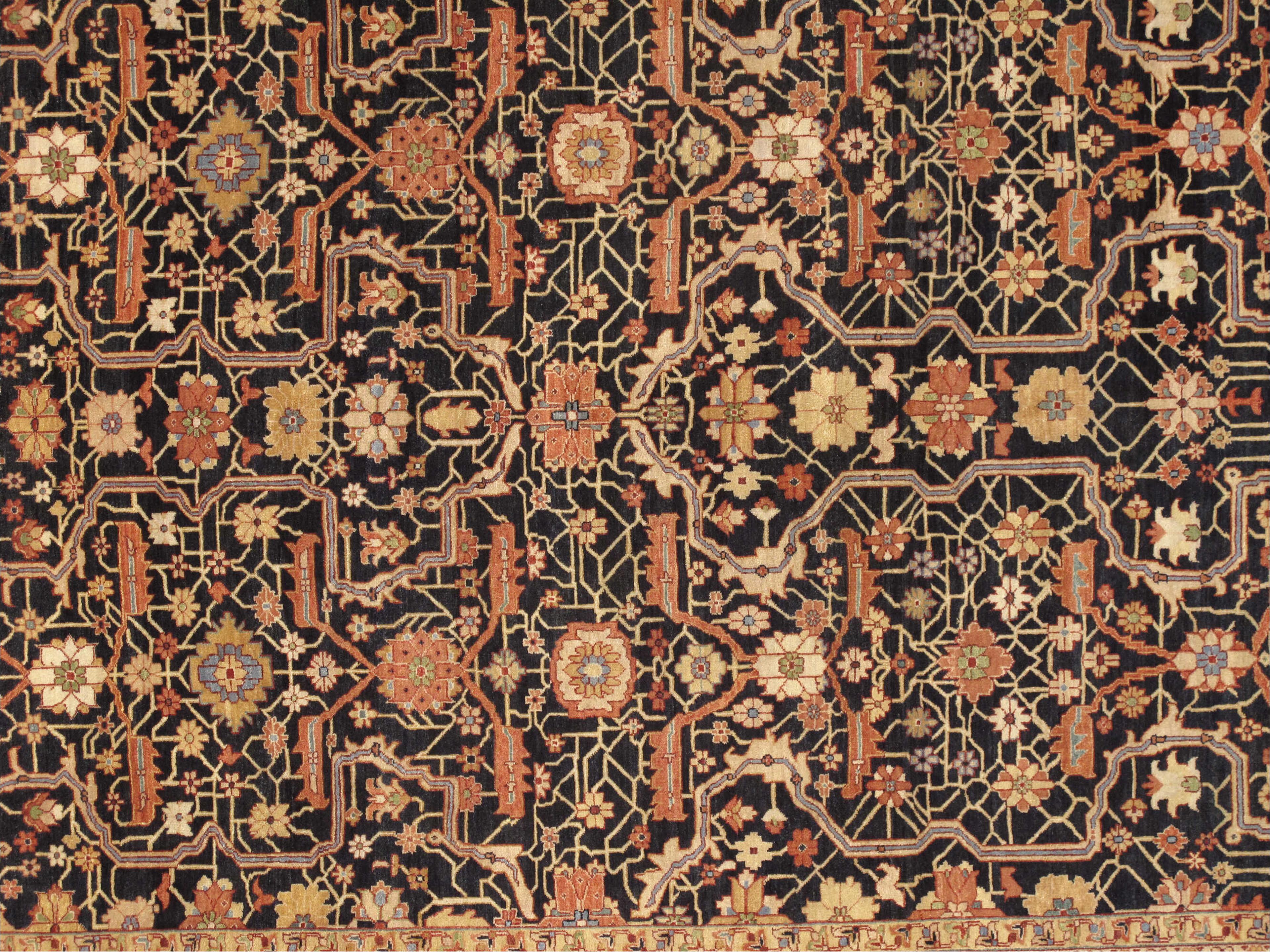 Pasargad Home Denver Bordered Area Rug