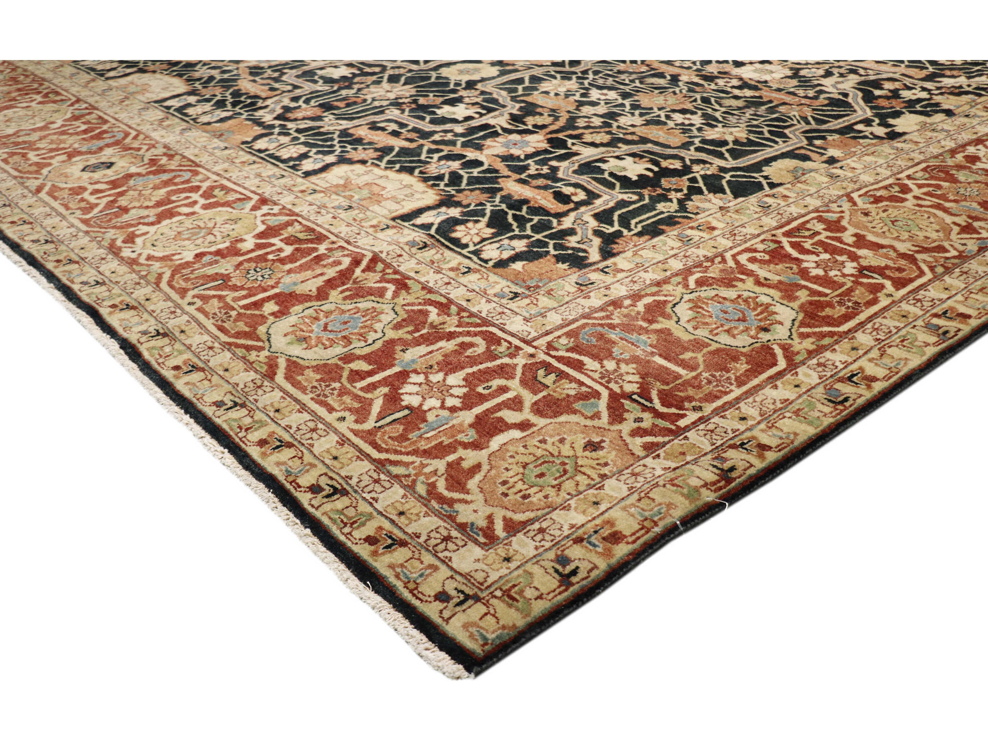 Pasargad Home Denver Bordered Area Rug