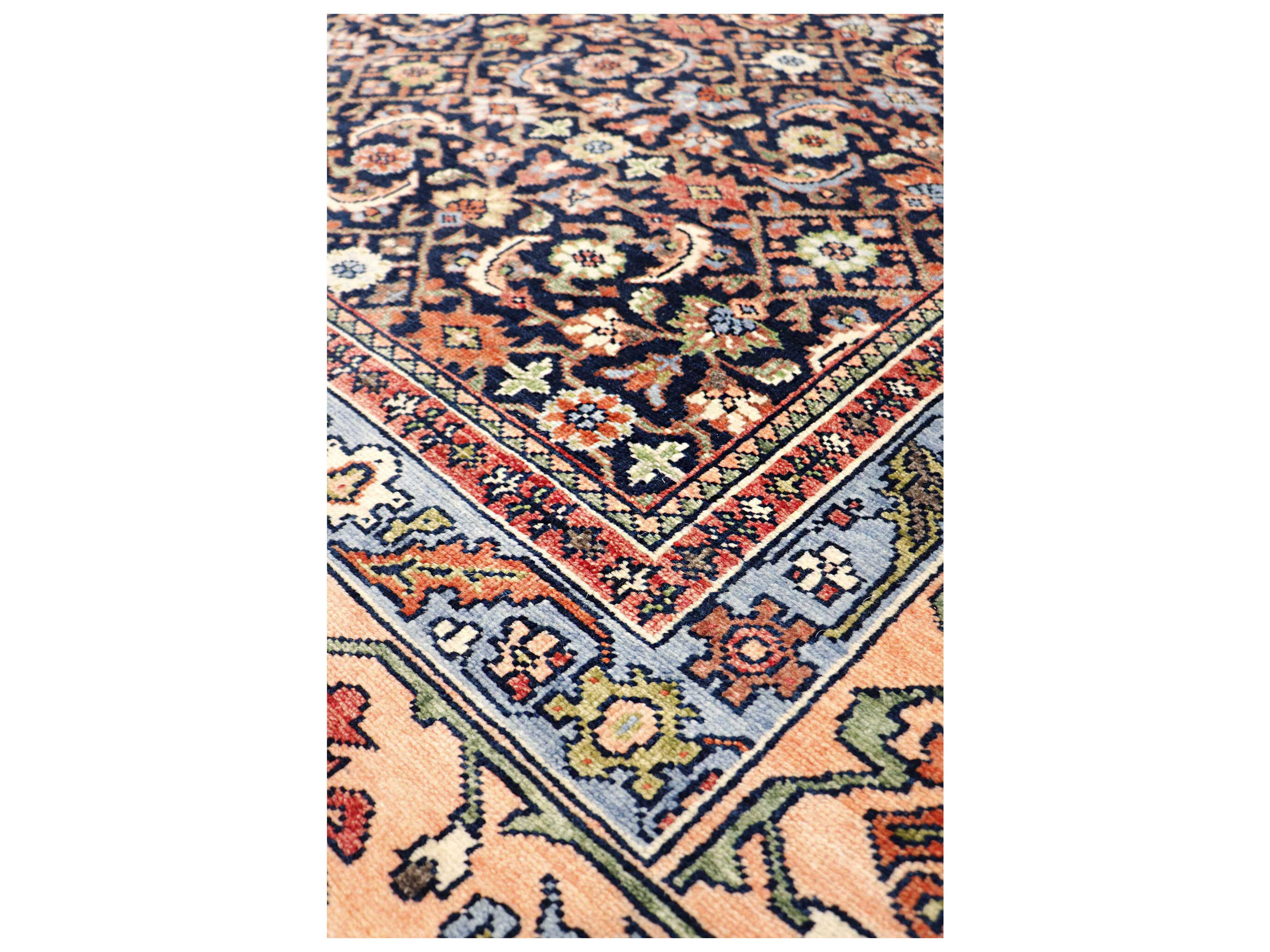 Pasargad Home Herati Bordered Area Rug