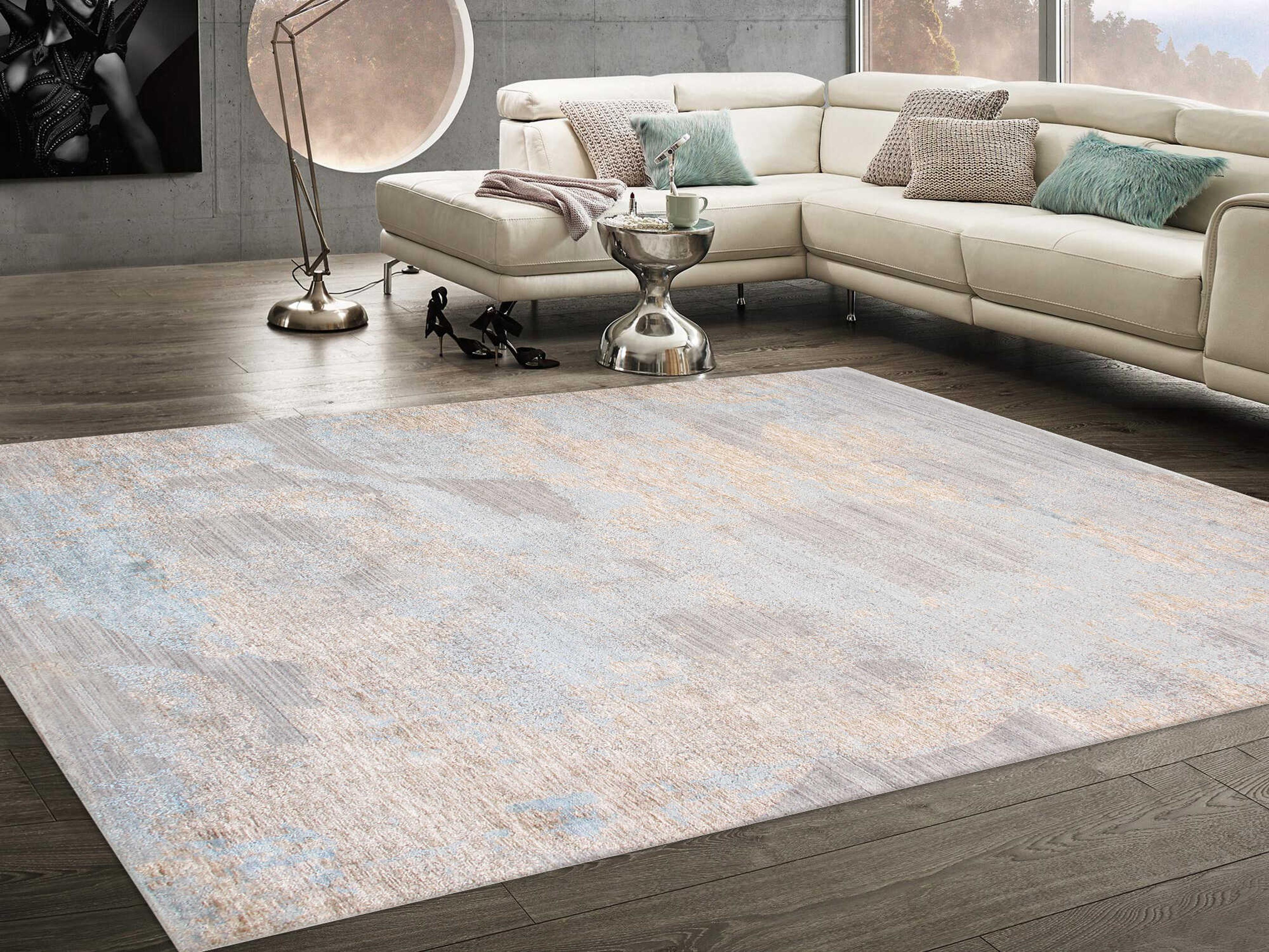Pasargad Home Malibu Abstract Area Rug