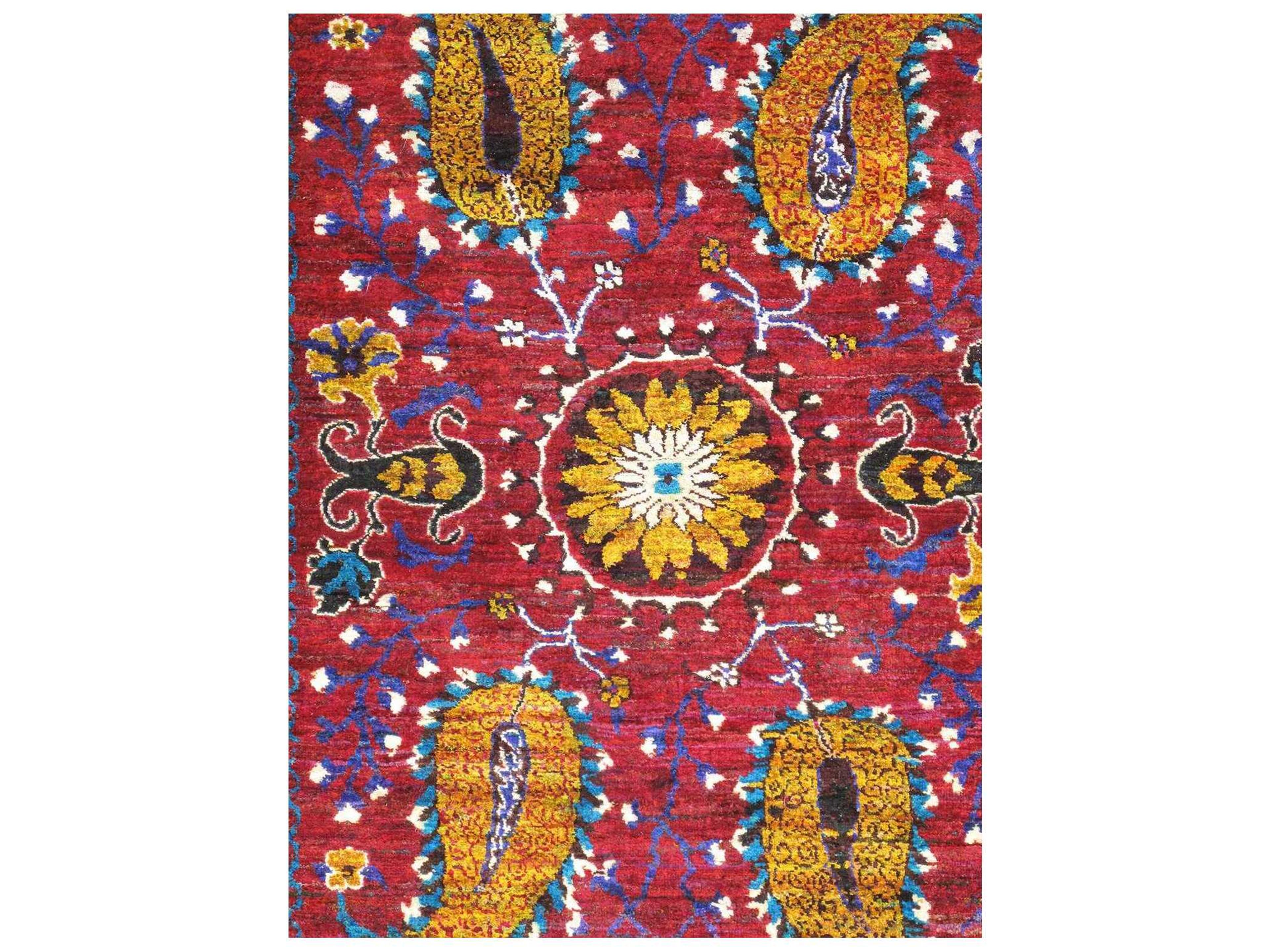 Pasargad Home Azerbaijan Bordered Area Rug