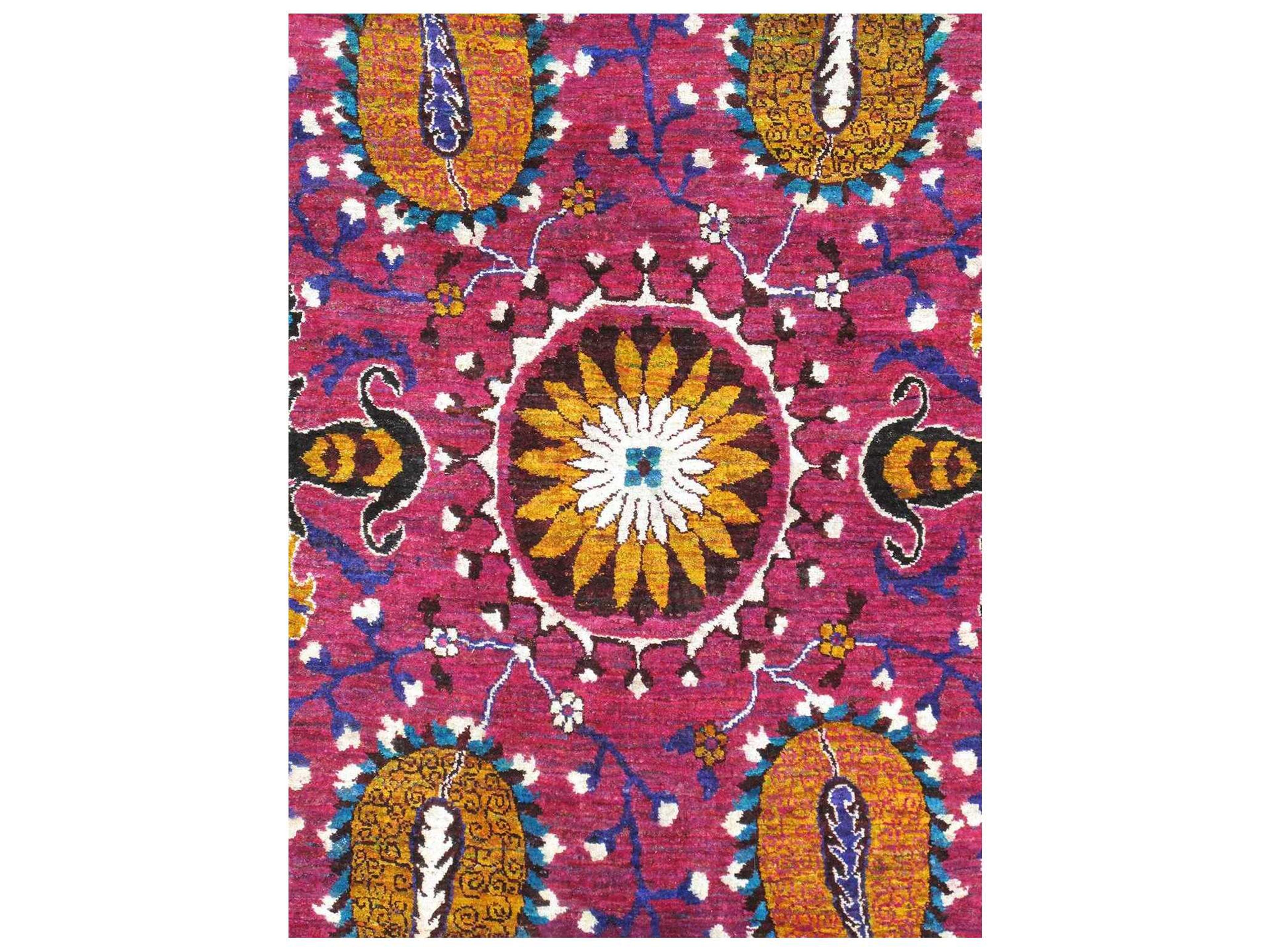Pasargad Home Azerbaijan Bordered Area Rug