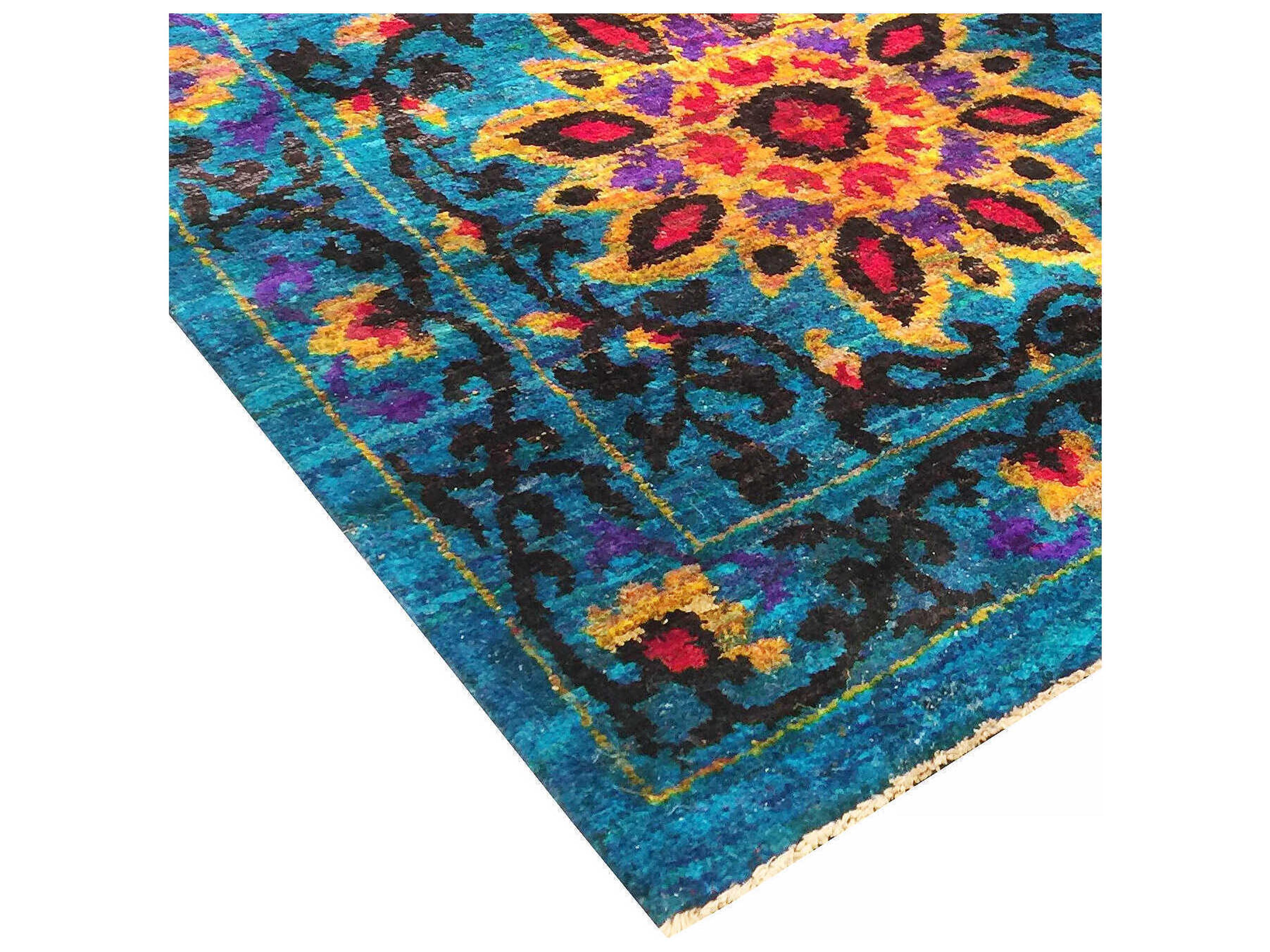 Pasargad Home Azerbaijan Floral Area Rug