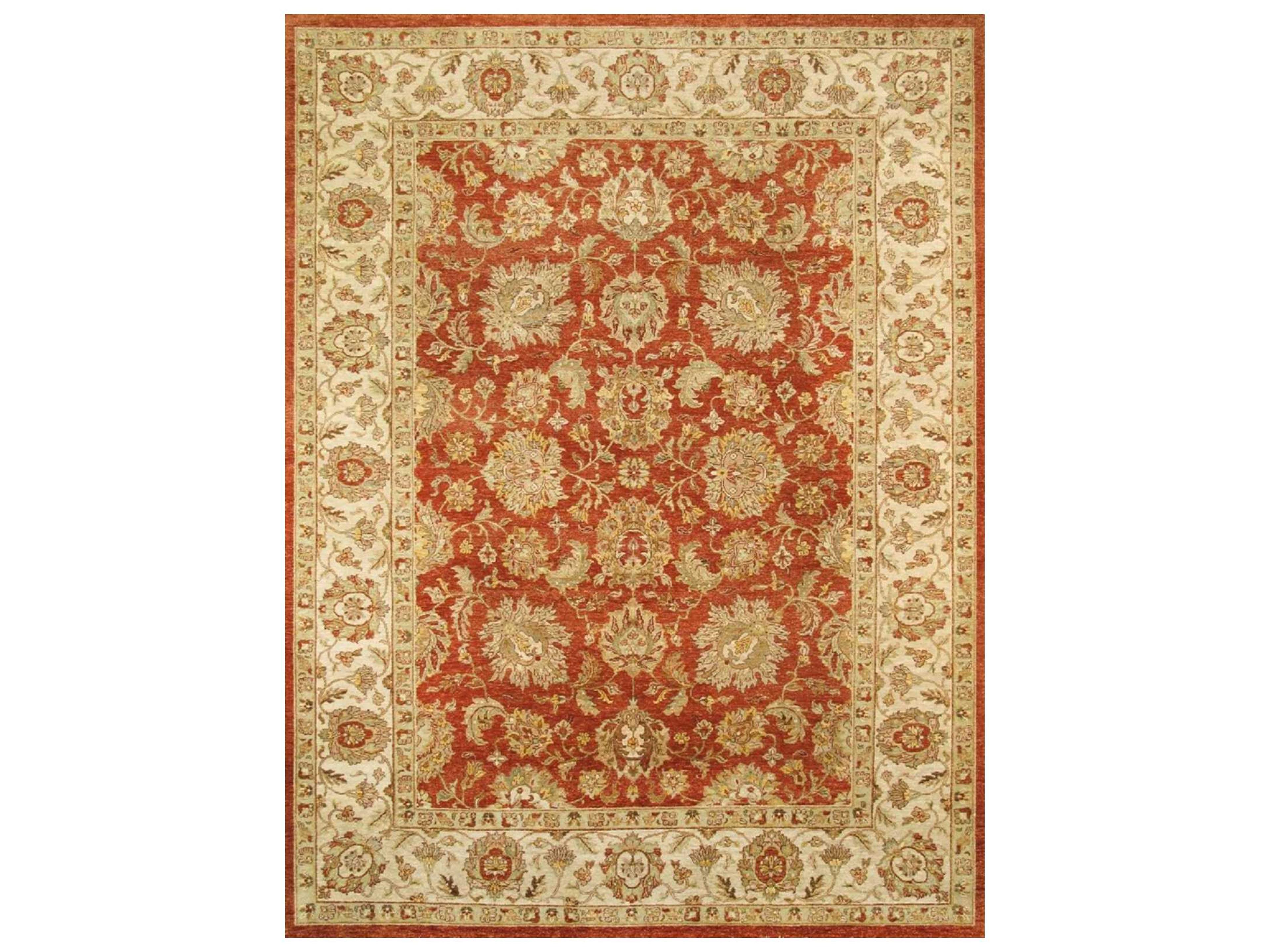 Pasargad Home Agra Bordered Area Rug