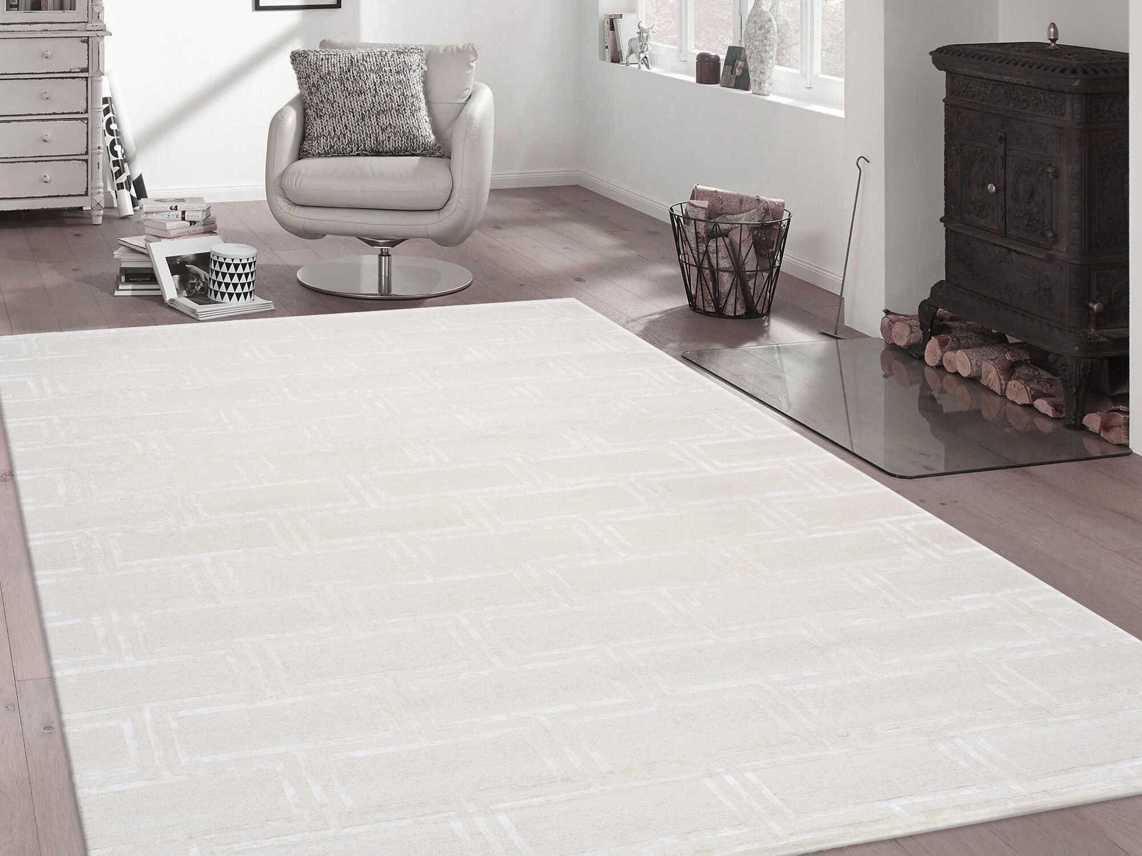 Pasargad Home Edgy Geometric Area Rug