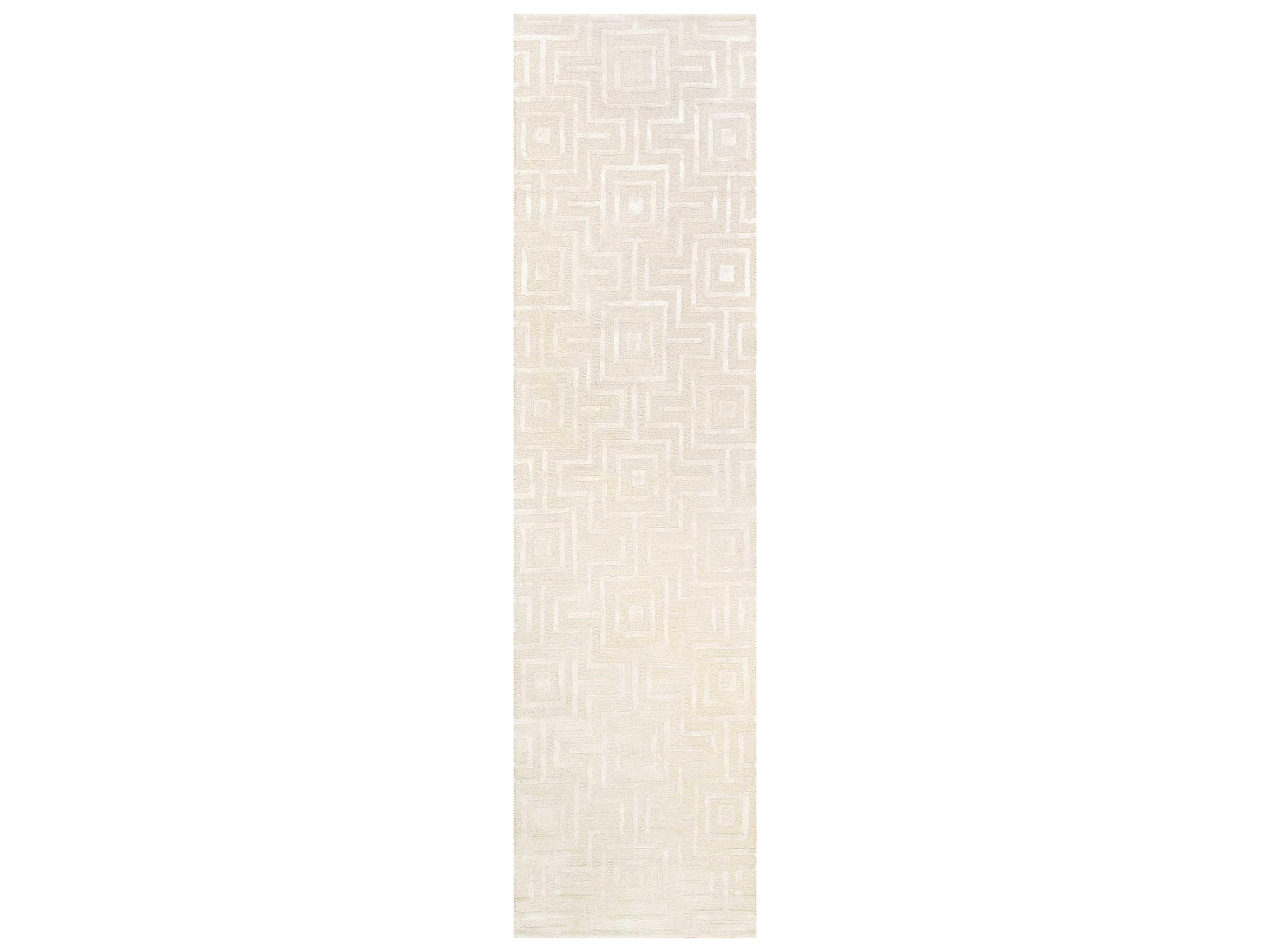 Pasargad Home Edgy Geometric Runner Area Rug