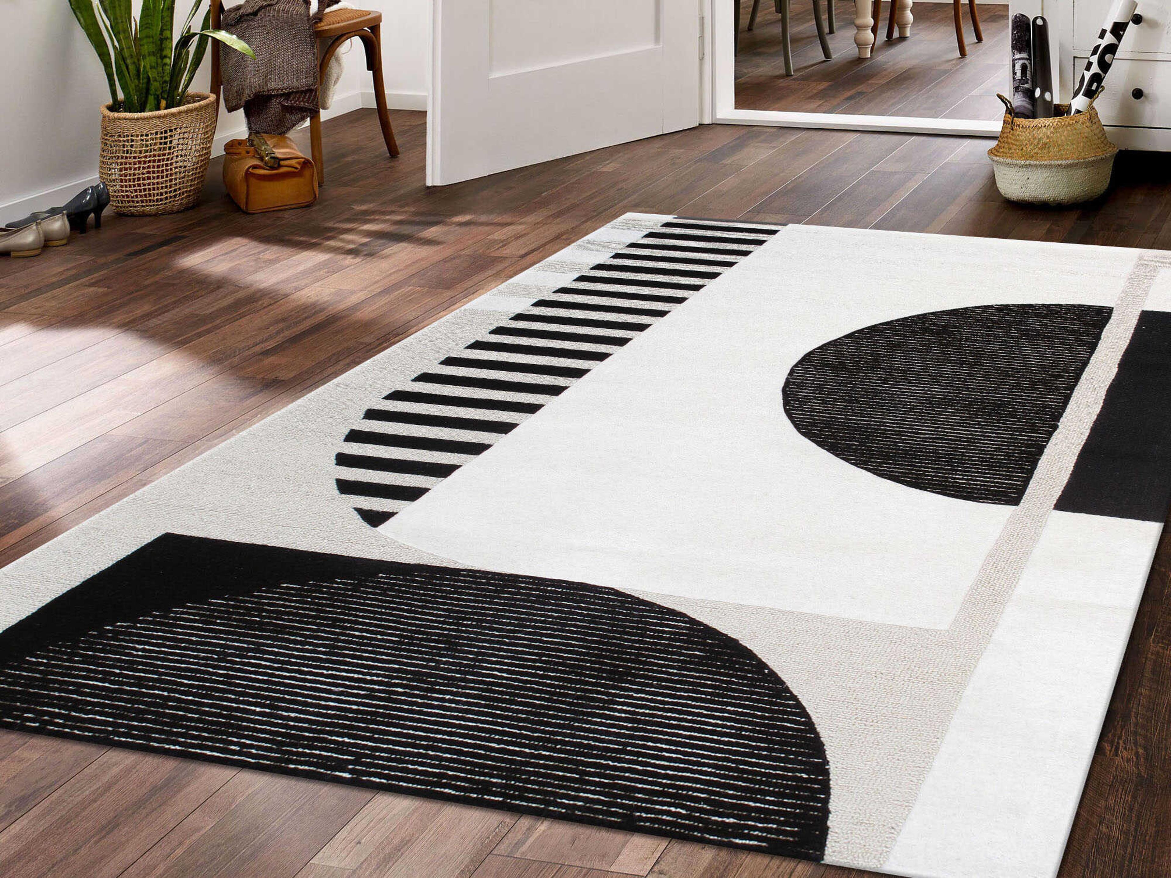 Pasargad Home Edgy Abstract Area Rug
