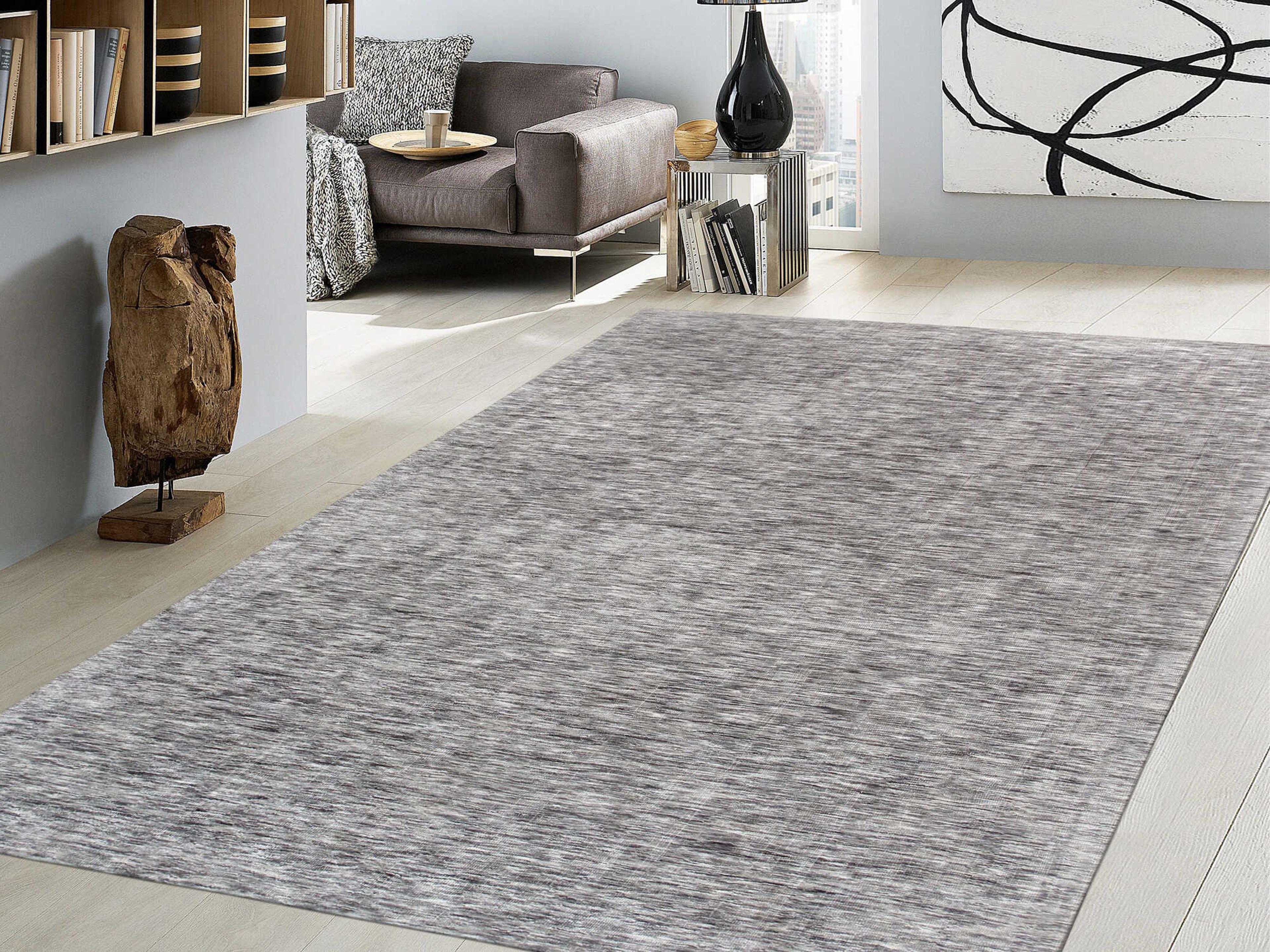 Pasargad Home Transitional Texture Abstract Area Rug