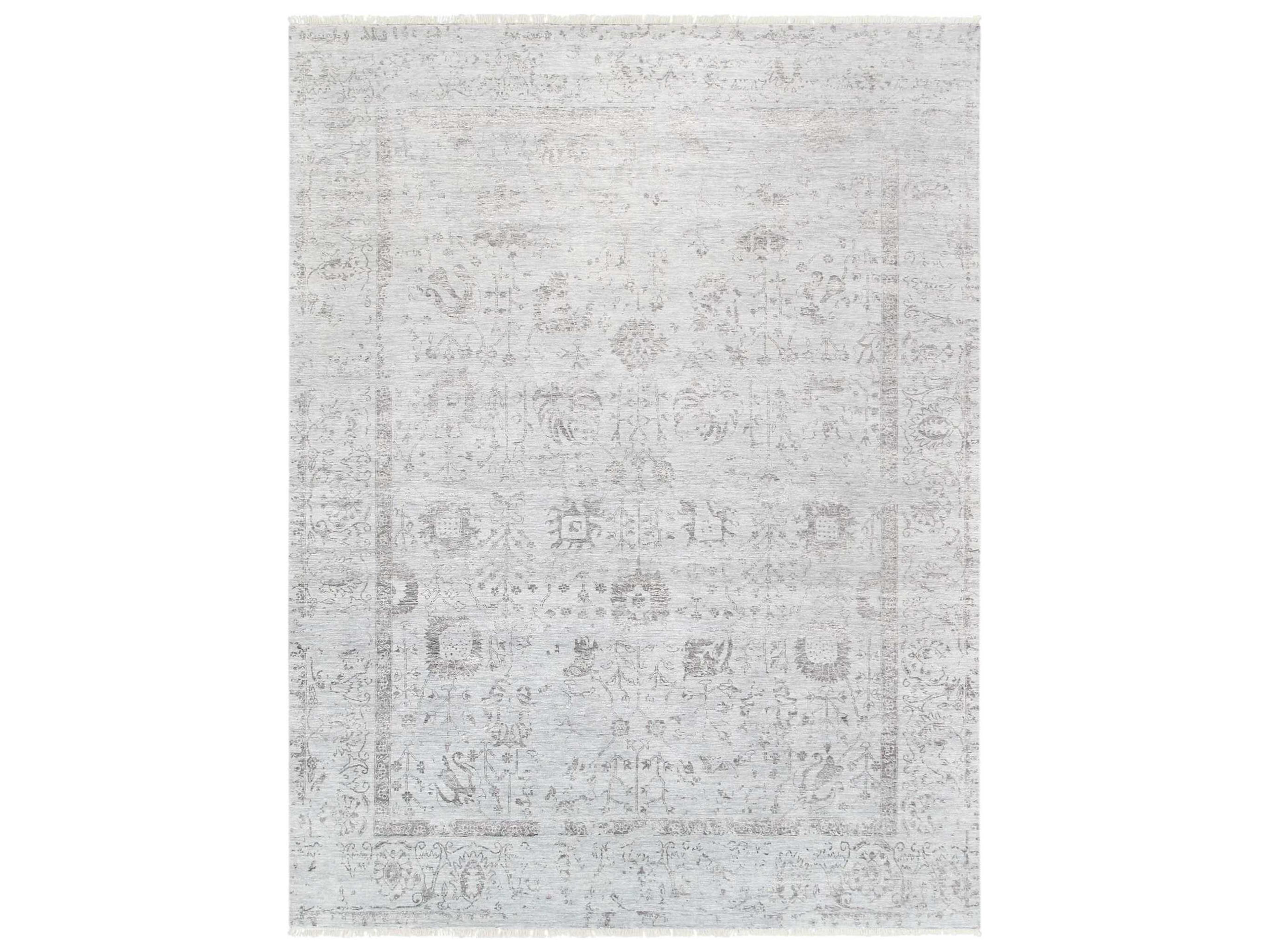Transitional Bordered Area Rug
