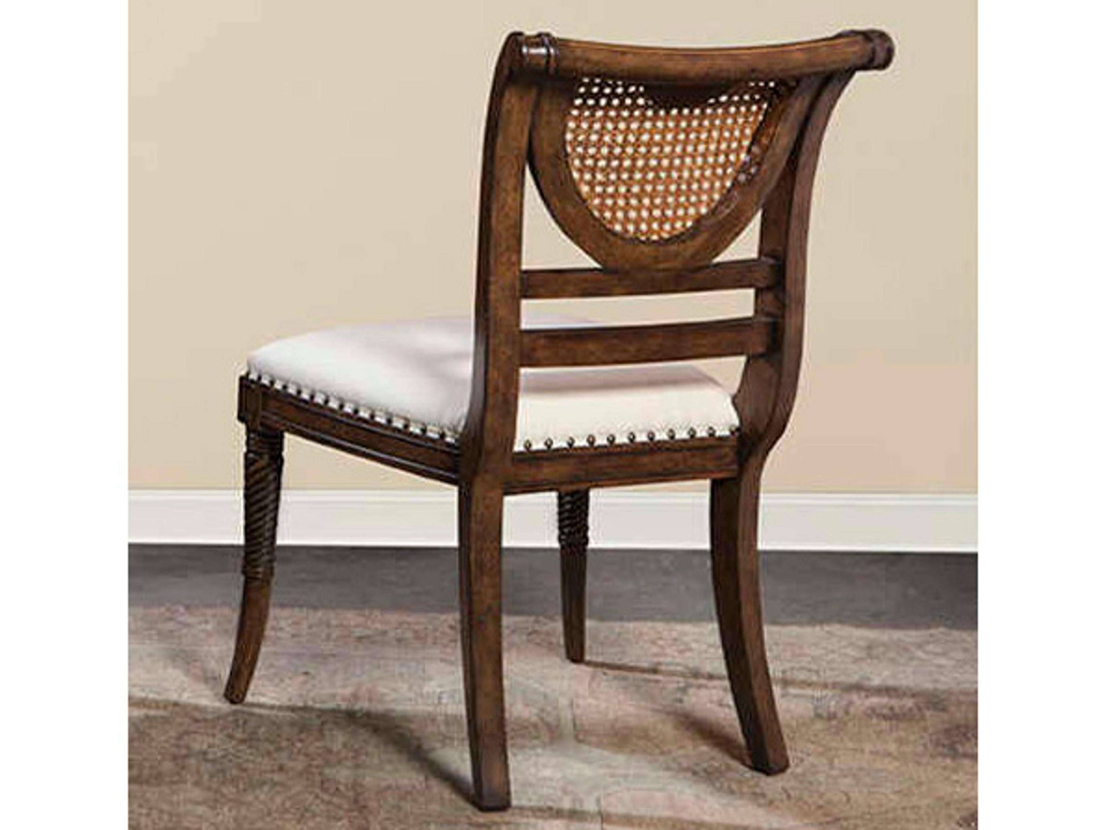 Port Eliot Wood Upholstered Armless Dining Chair