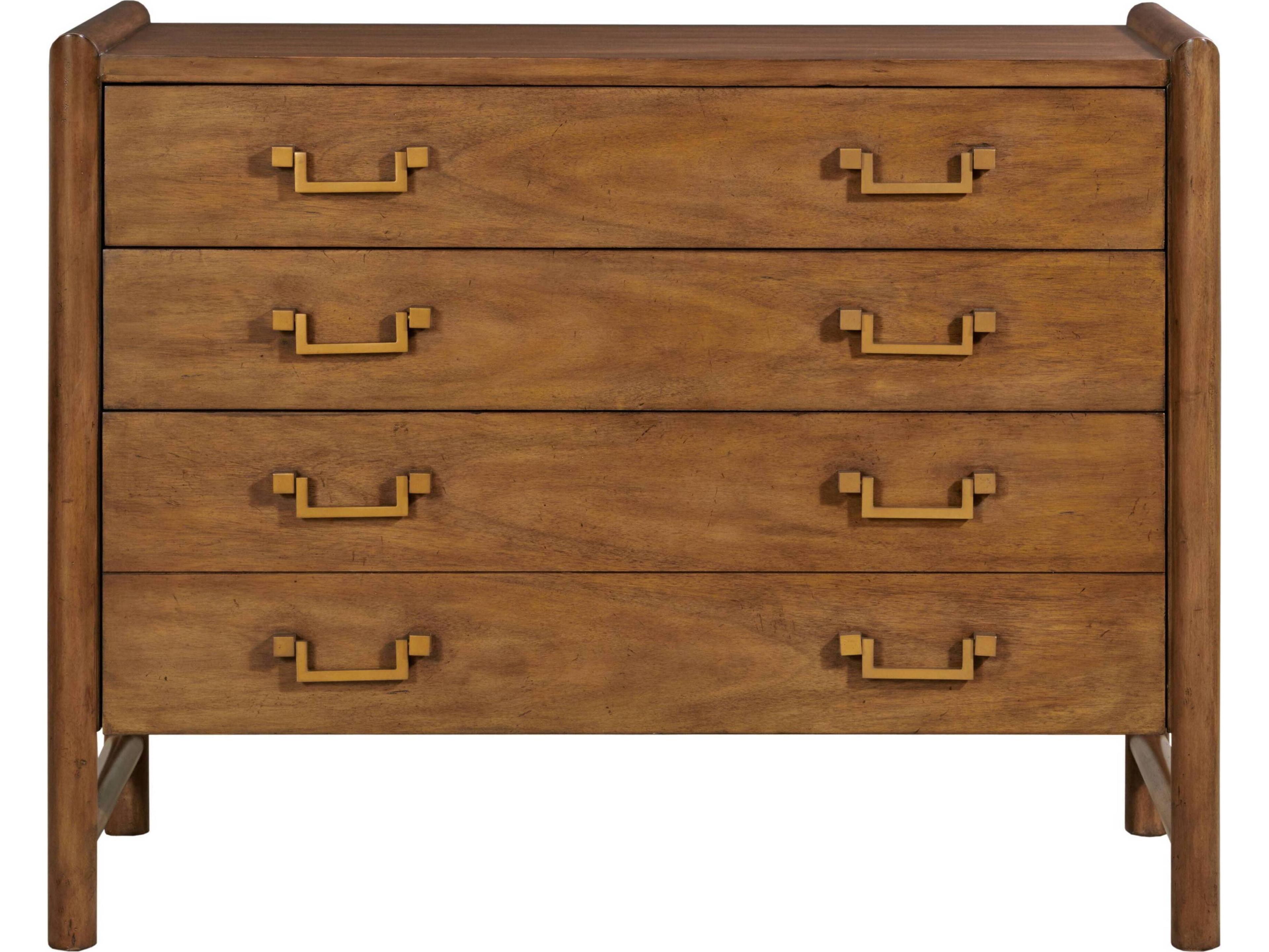 Eurasian Artisan Brown Accent Chest