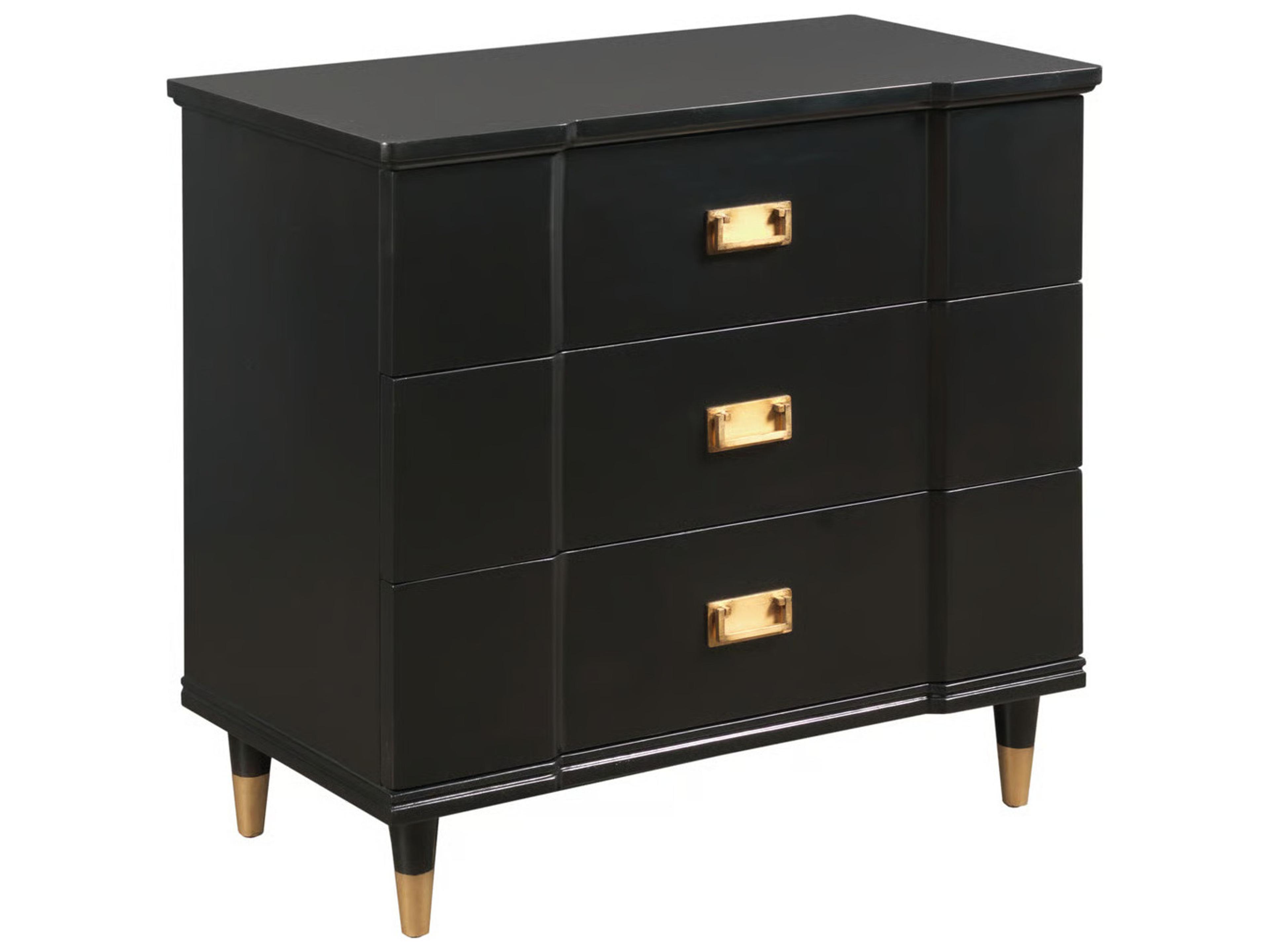 Black Walnut Wood Accent Chest