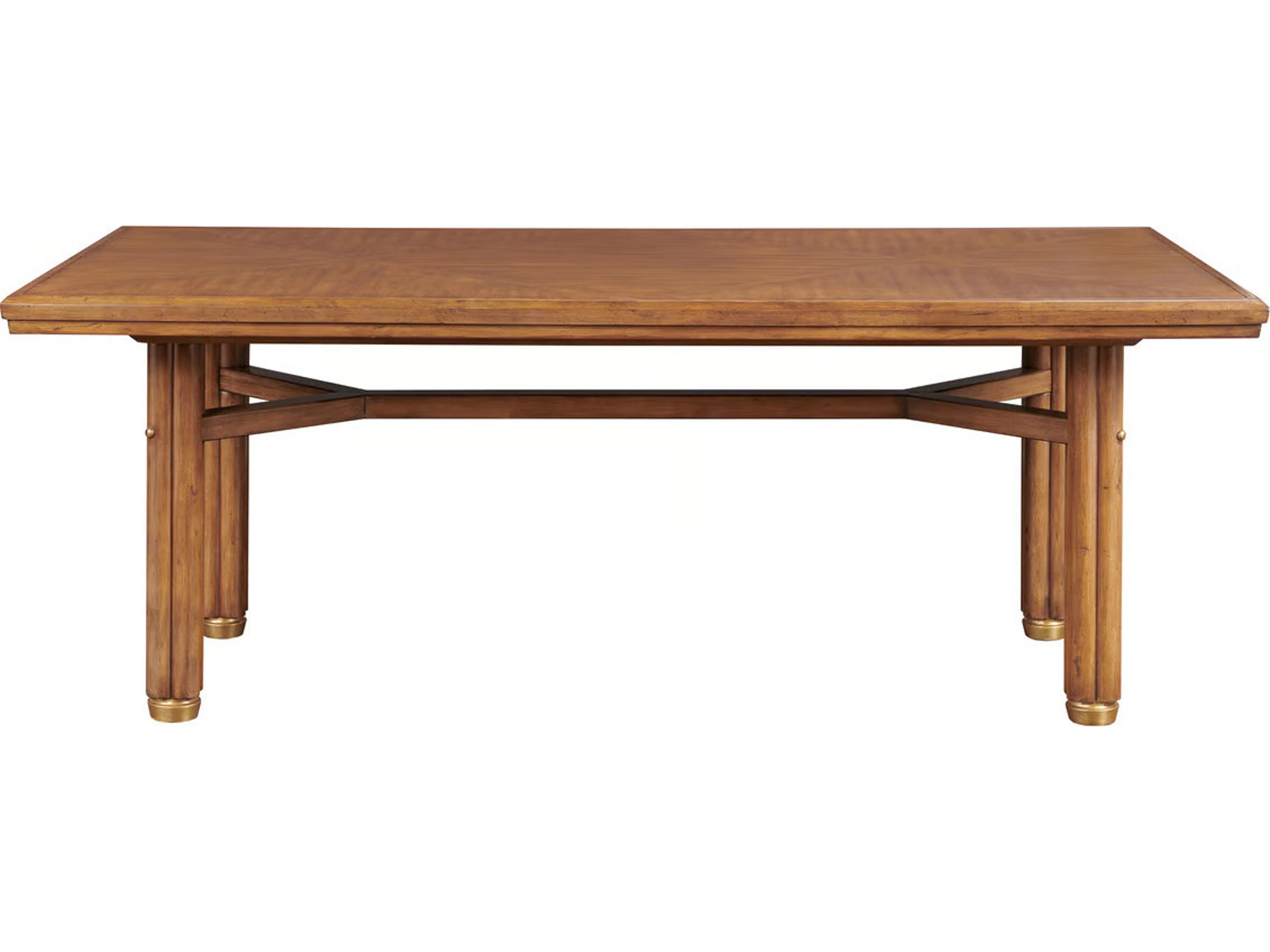 Rectangular Wood Artisan Dining Table