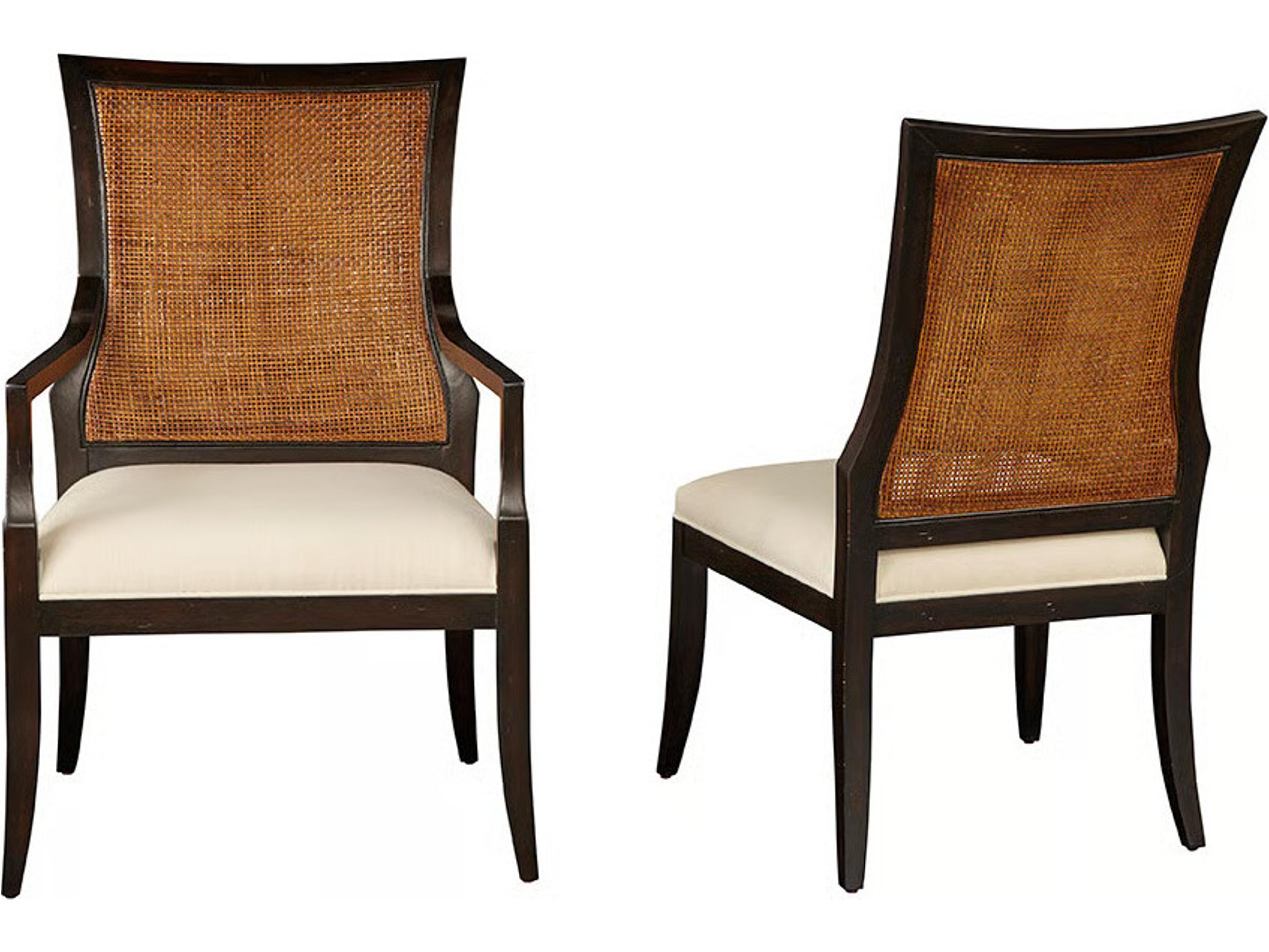 Mahogany Wood Black Upholstered Armless Dining Chair
