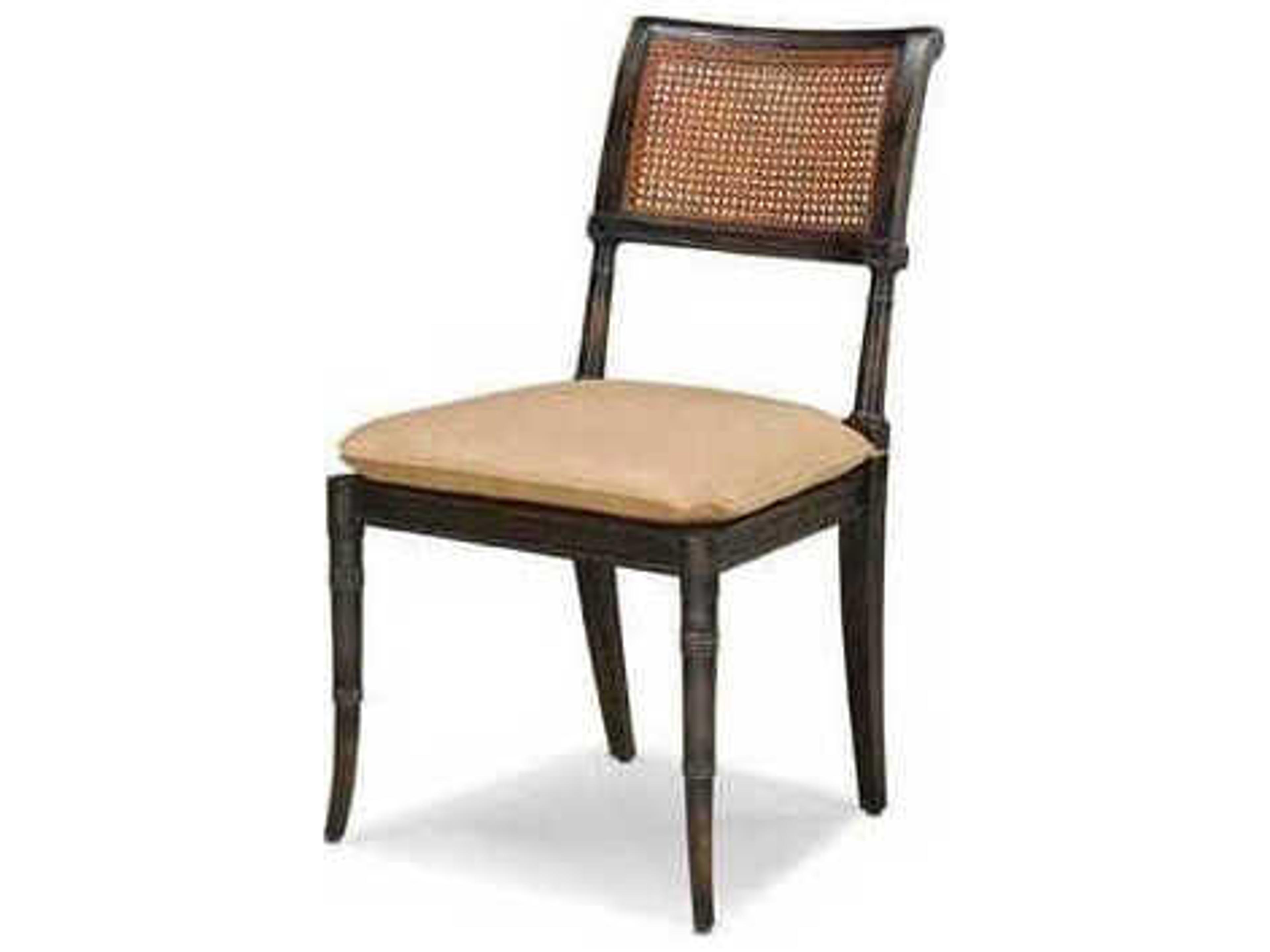 Regency Black Armless Dining Chair