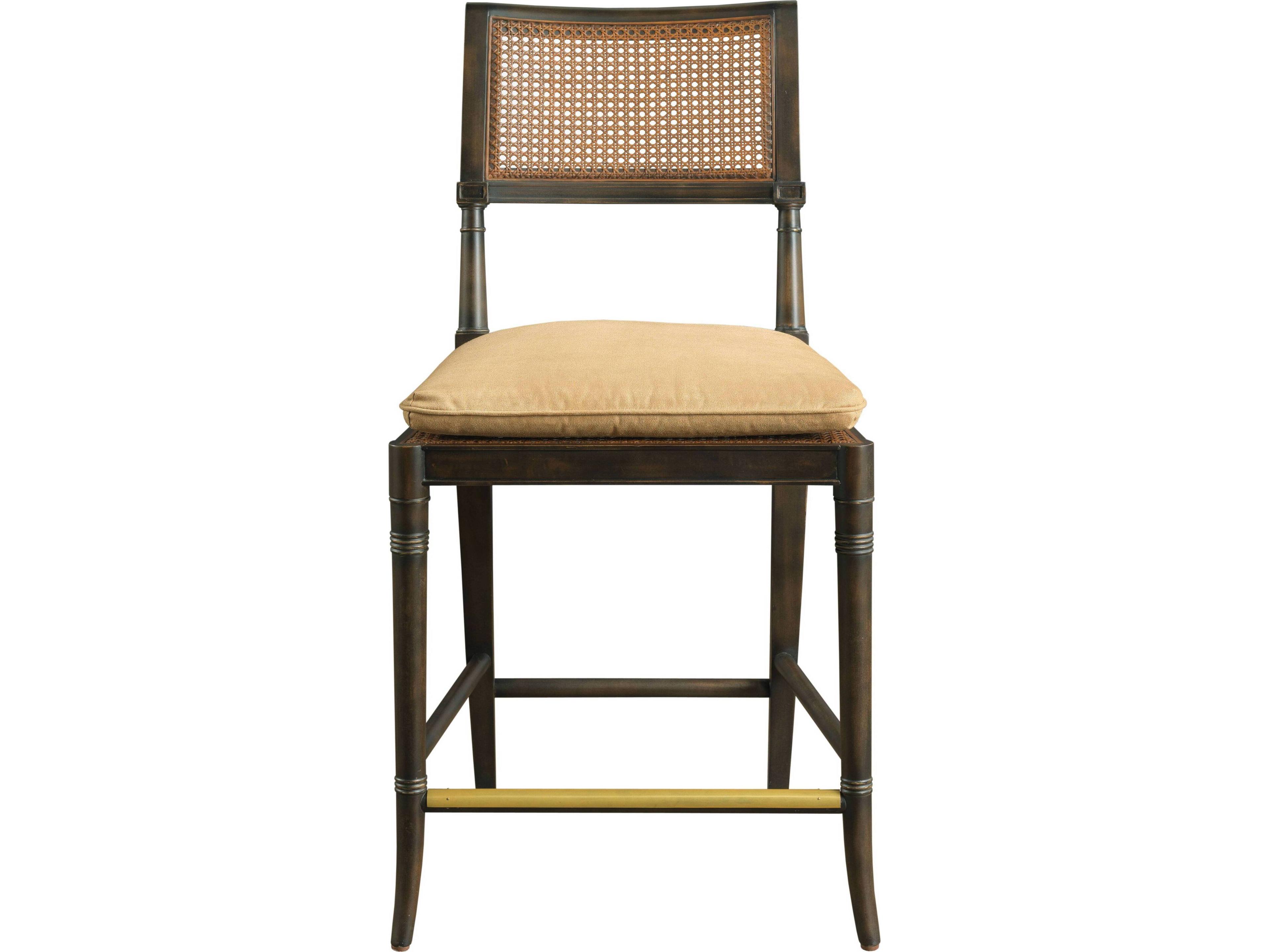 Regency Antique Black Counter Stool