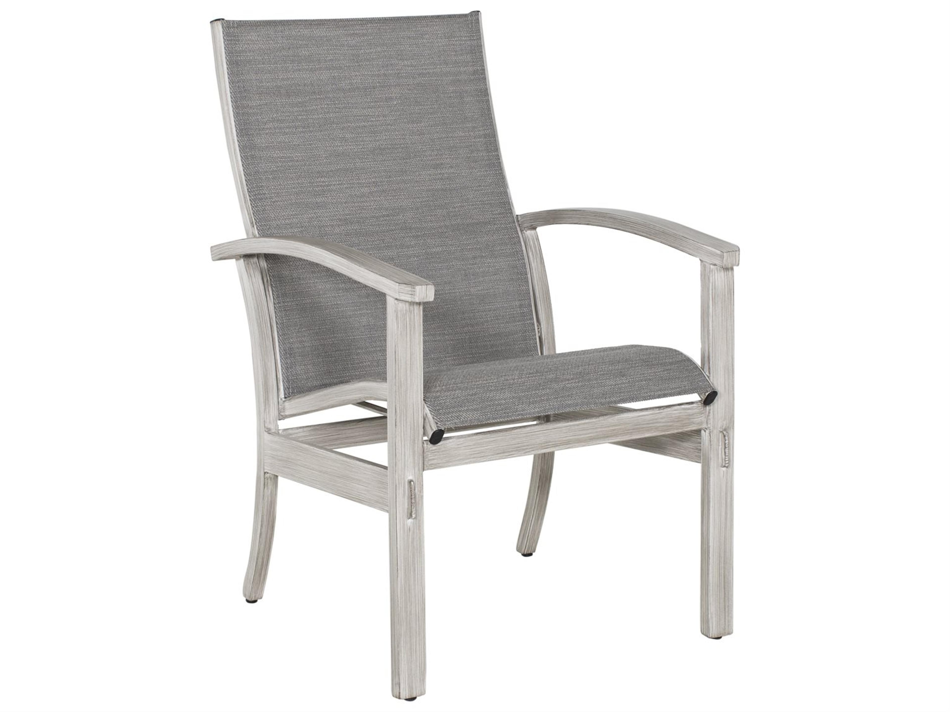 Biltmore Antler Hill Sling Dining Aluminum Outdoor Dining Arm Chair
