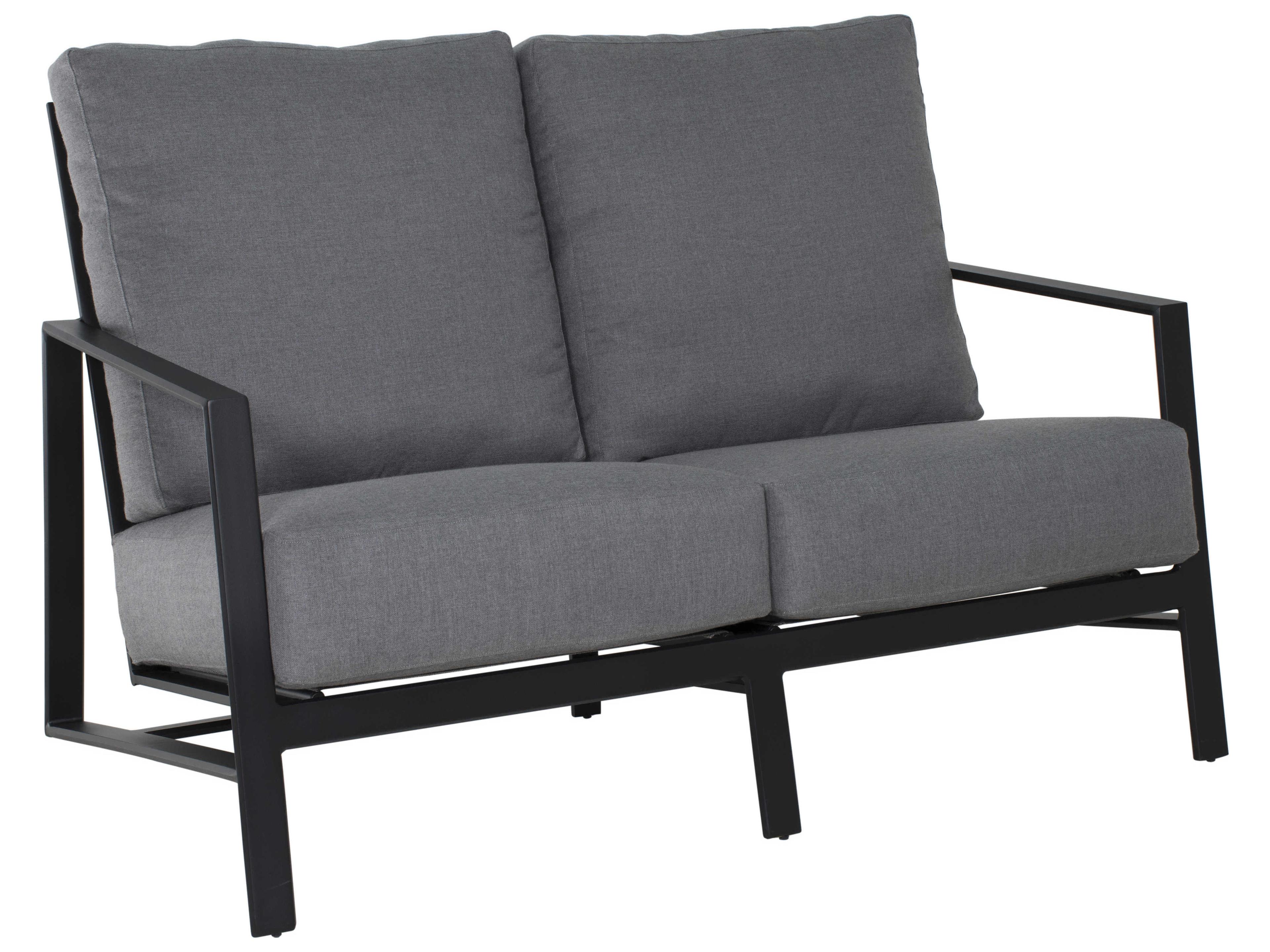 Prism Deep Seating Aluminum Outdoor Loveseat