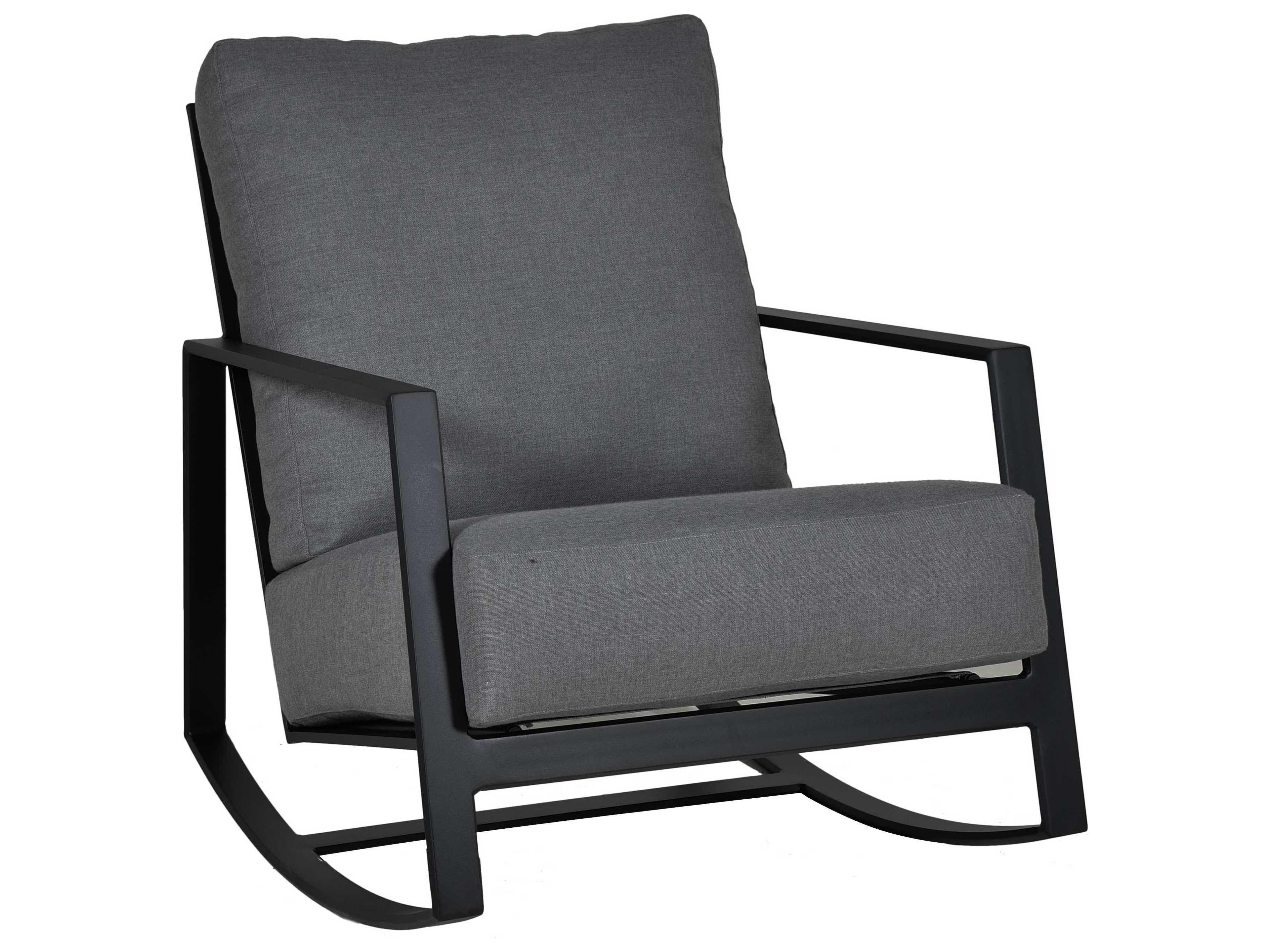 Prism Deep Seating Aluminum Rocking Outdoor Lounge Chair