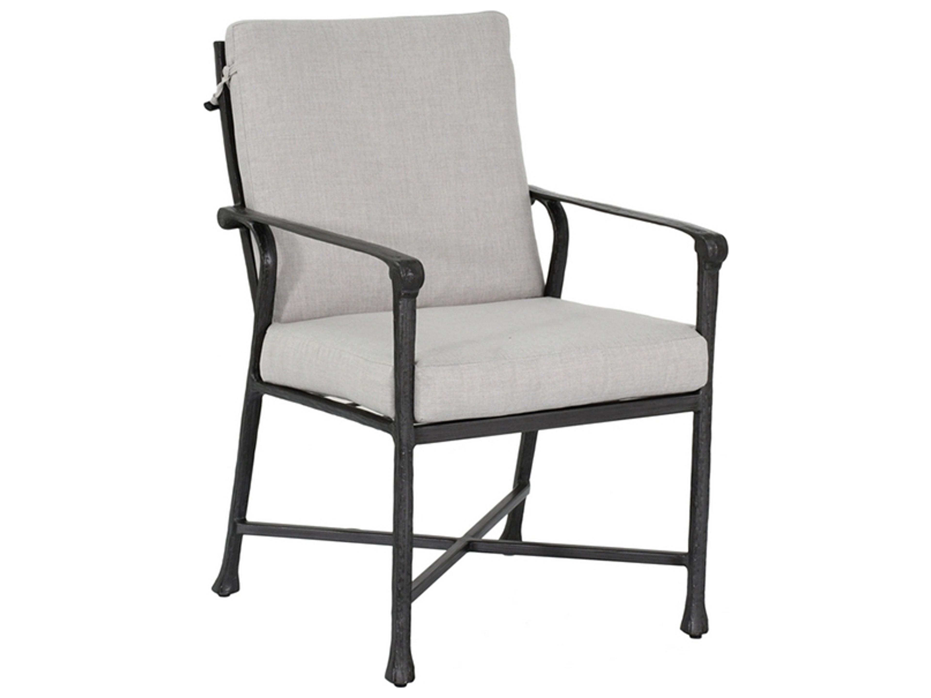 Marquis Formal Dining Aluminum Outdoor Dining Arm Chair