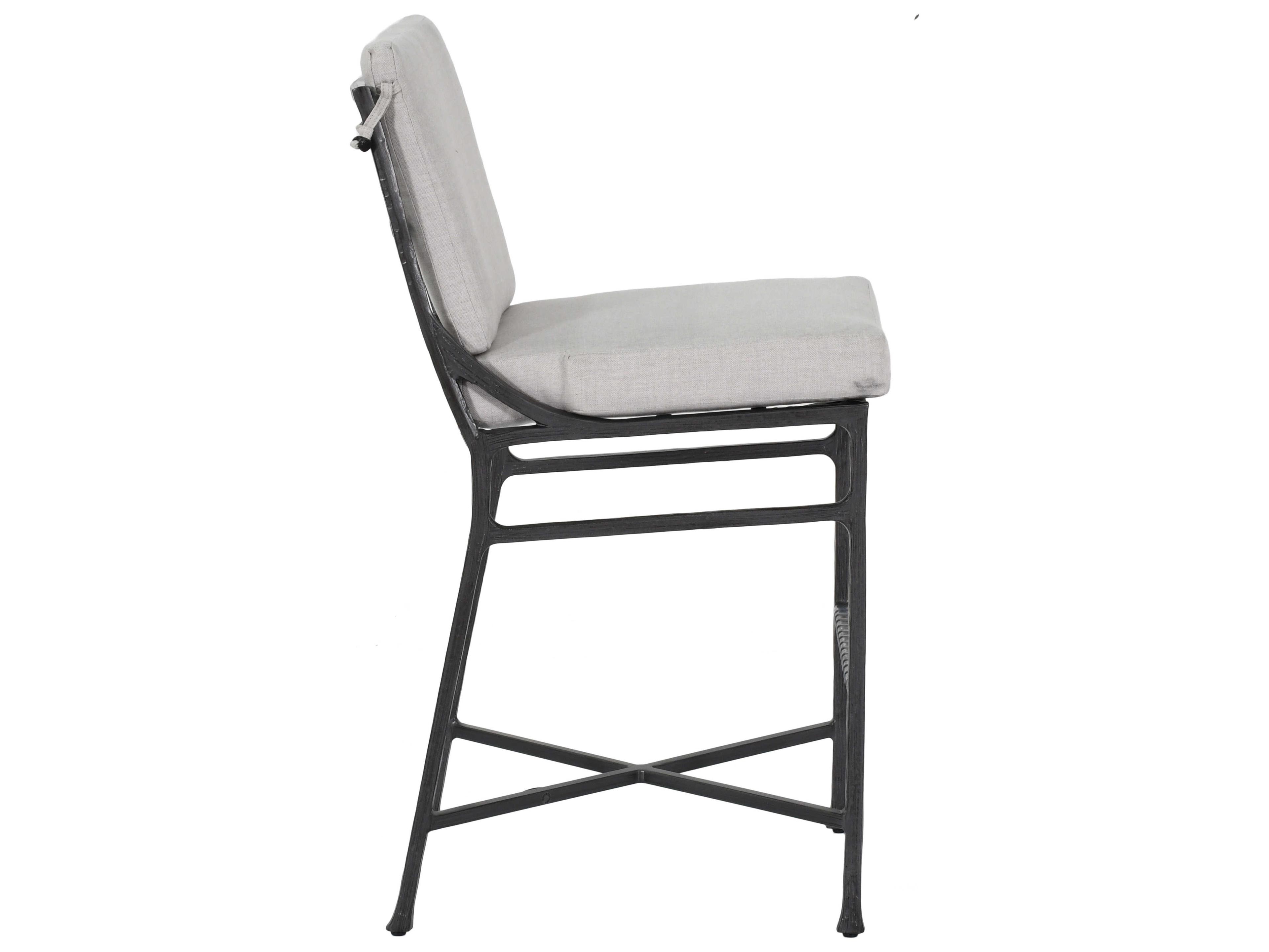 Castelle Marquis Formal Dining Aluminum Patio Bar Stool