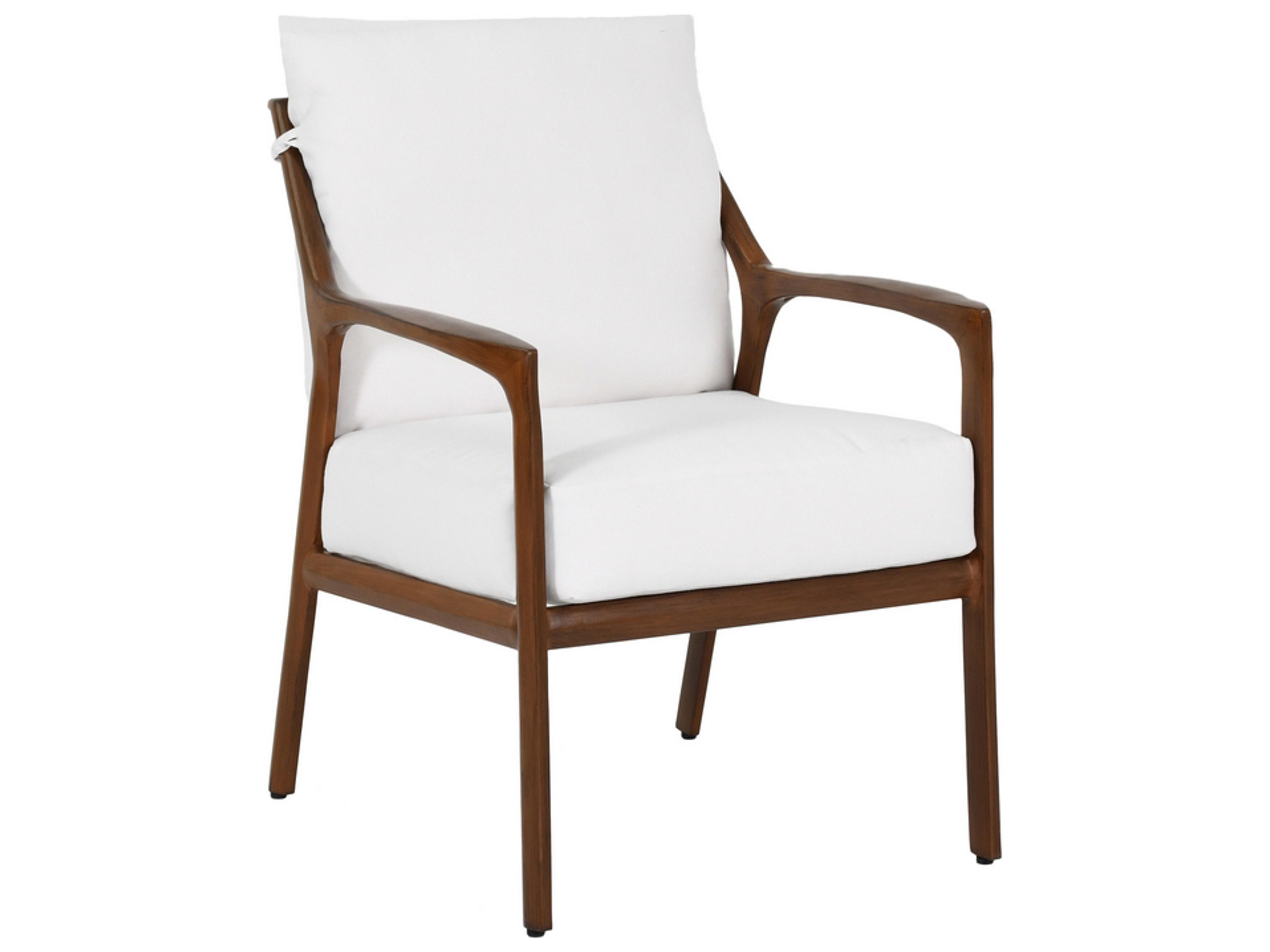 Berkeley Cushion Dining Aluminum Outdoor Patio Dining Arm Chair