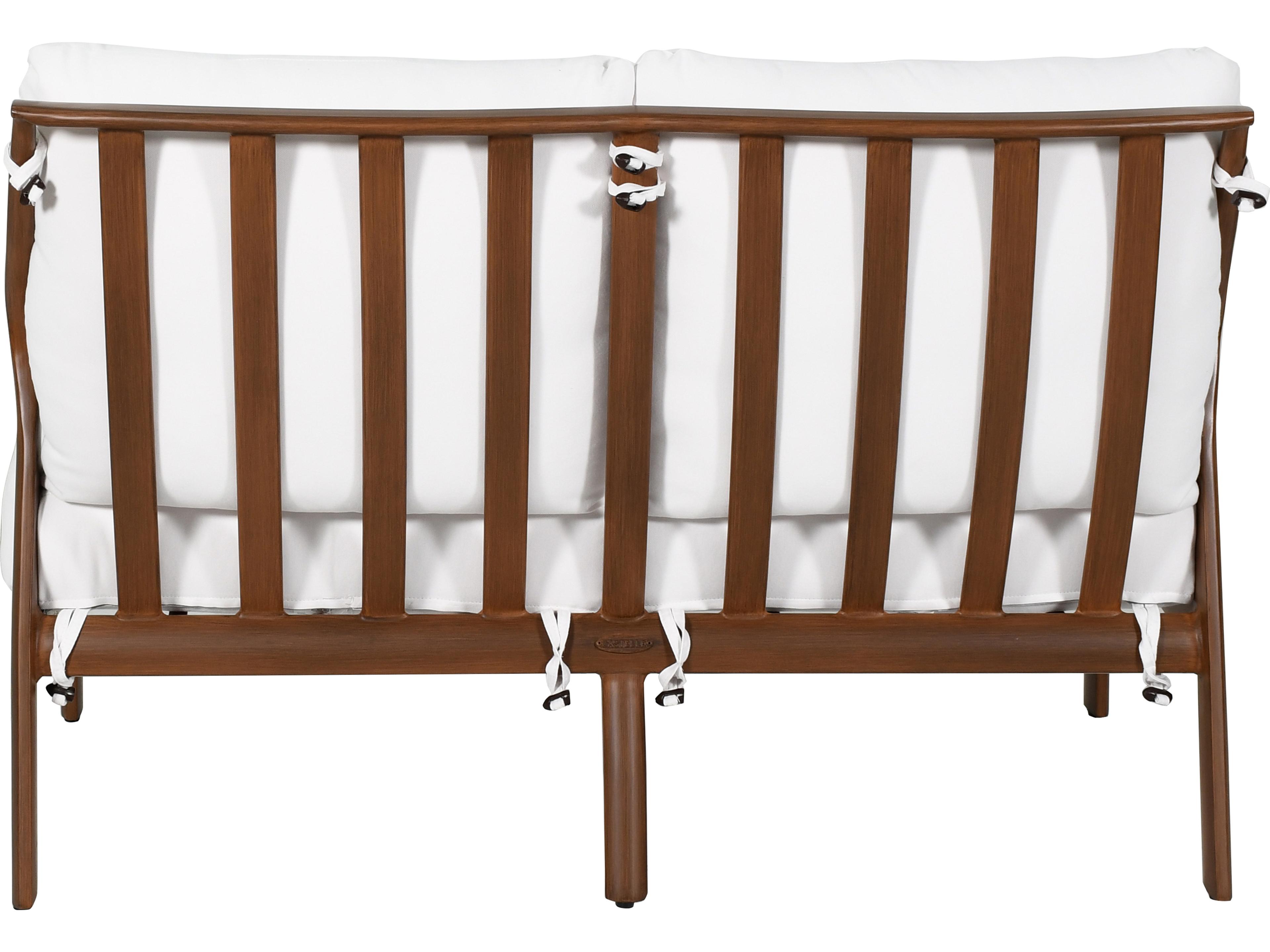 Castelle Berkeley Deep Seating Aluminum Loveseat