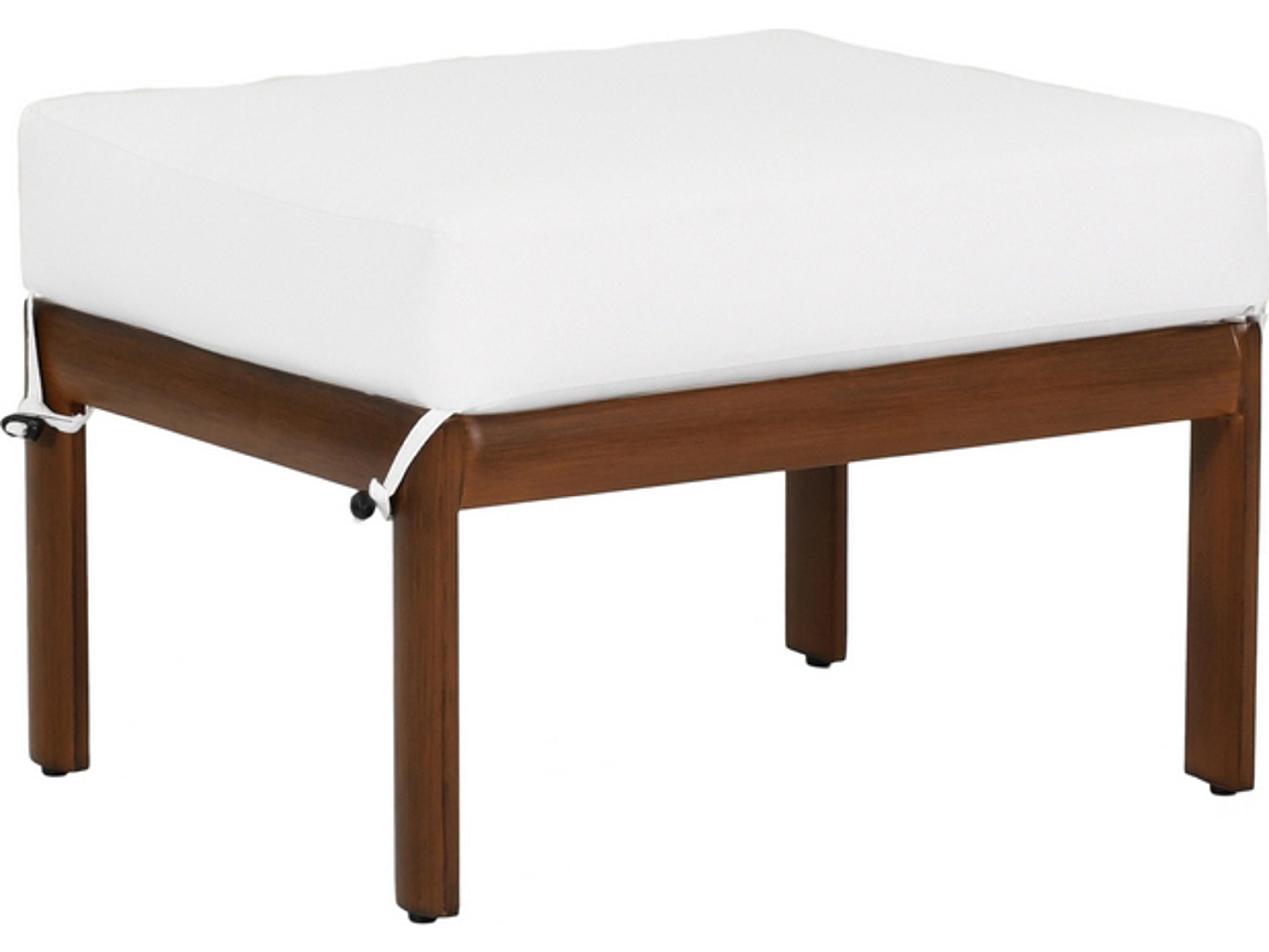 Berkeley Deep Seating Aluminum Lounge Patio Ottoman