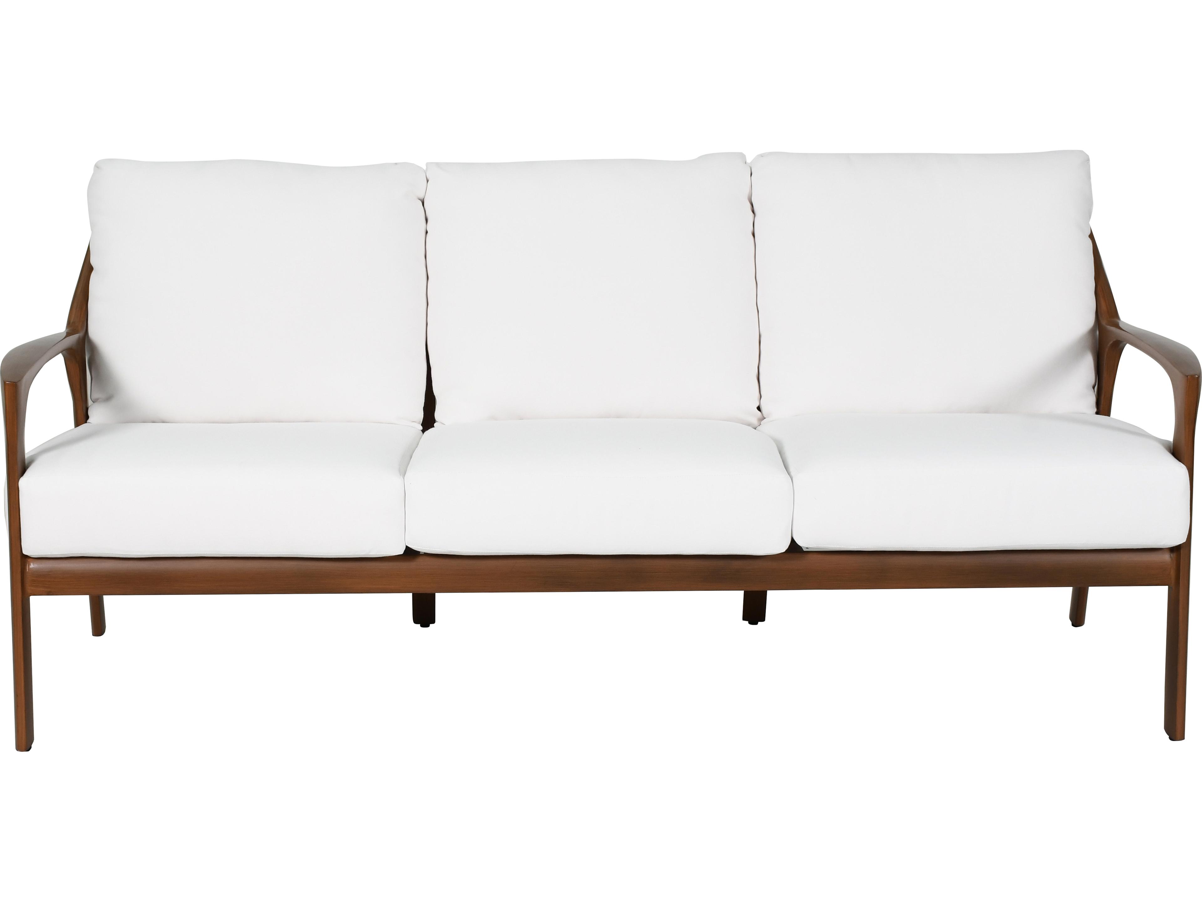 Castelle Berkeley Deep Seating Aluminum Patio Sofa