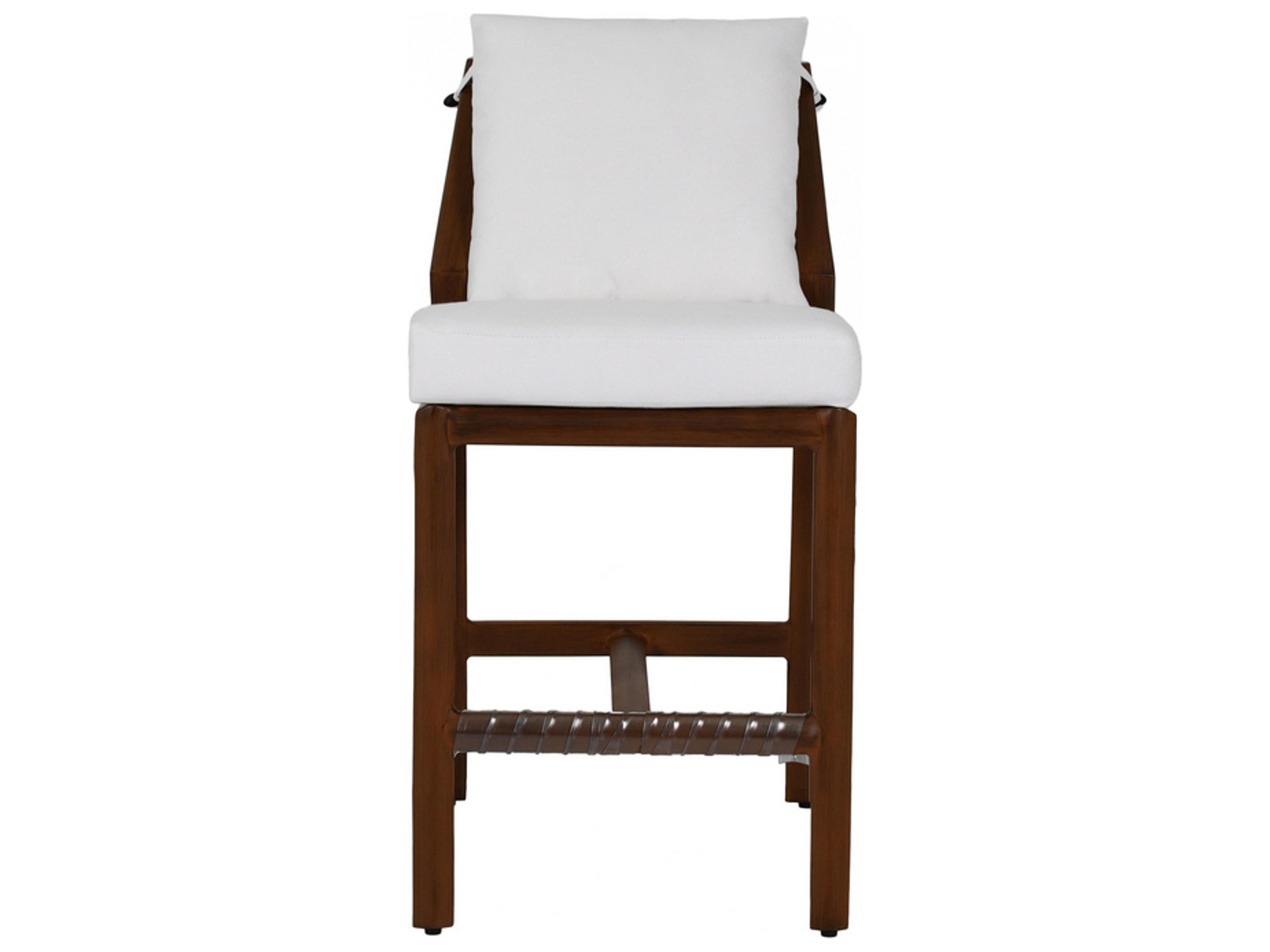 Castelle Berkeley Cushion Dining Aluminum Outdoor Counter Stool