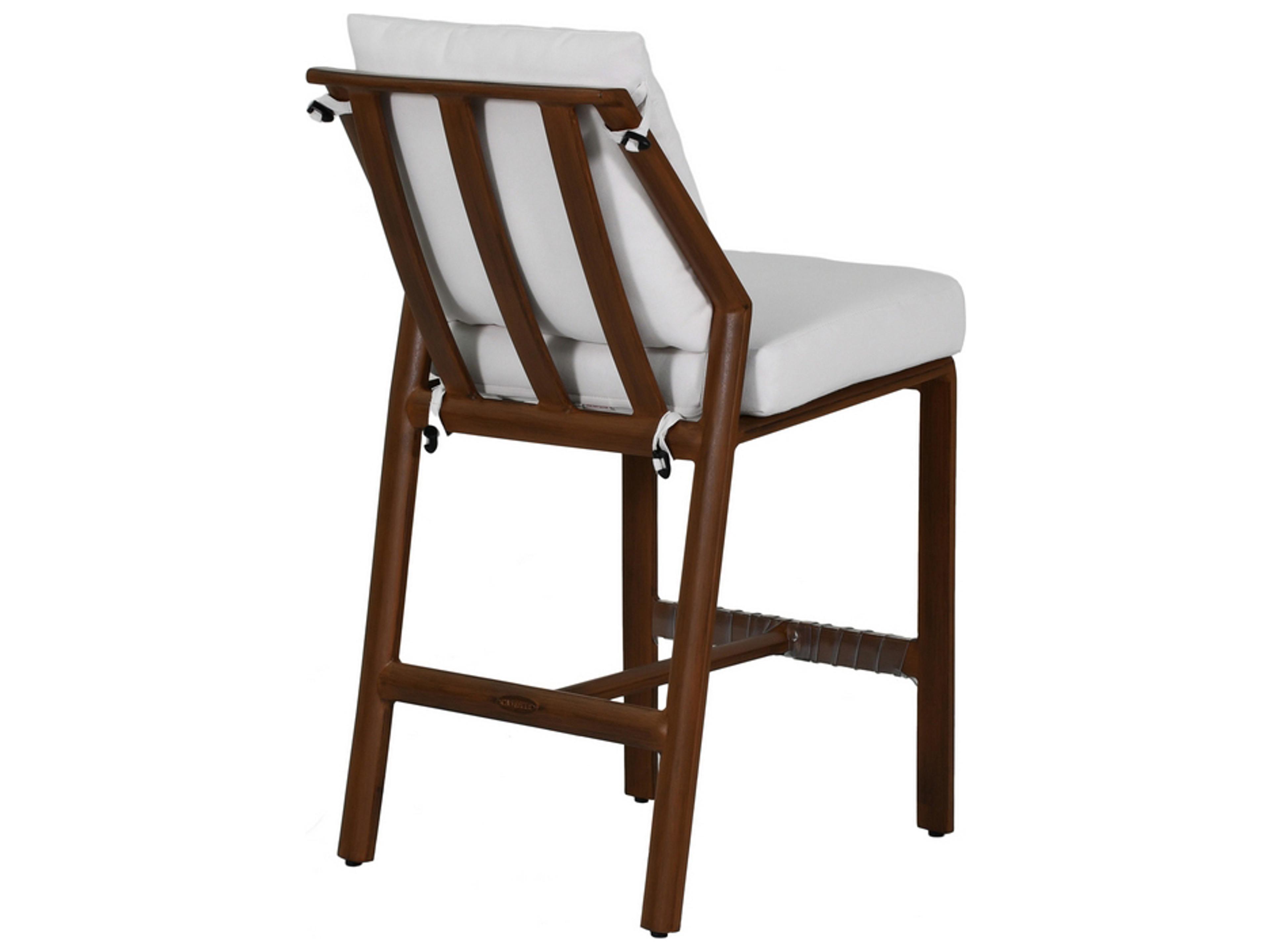 Castelle Berkeley Cushion Dining Aluminum Outdoor Counter Stool