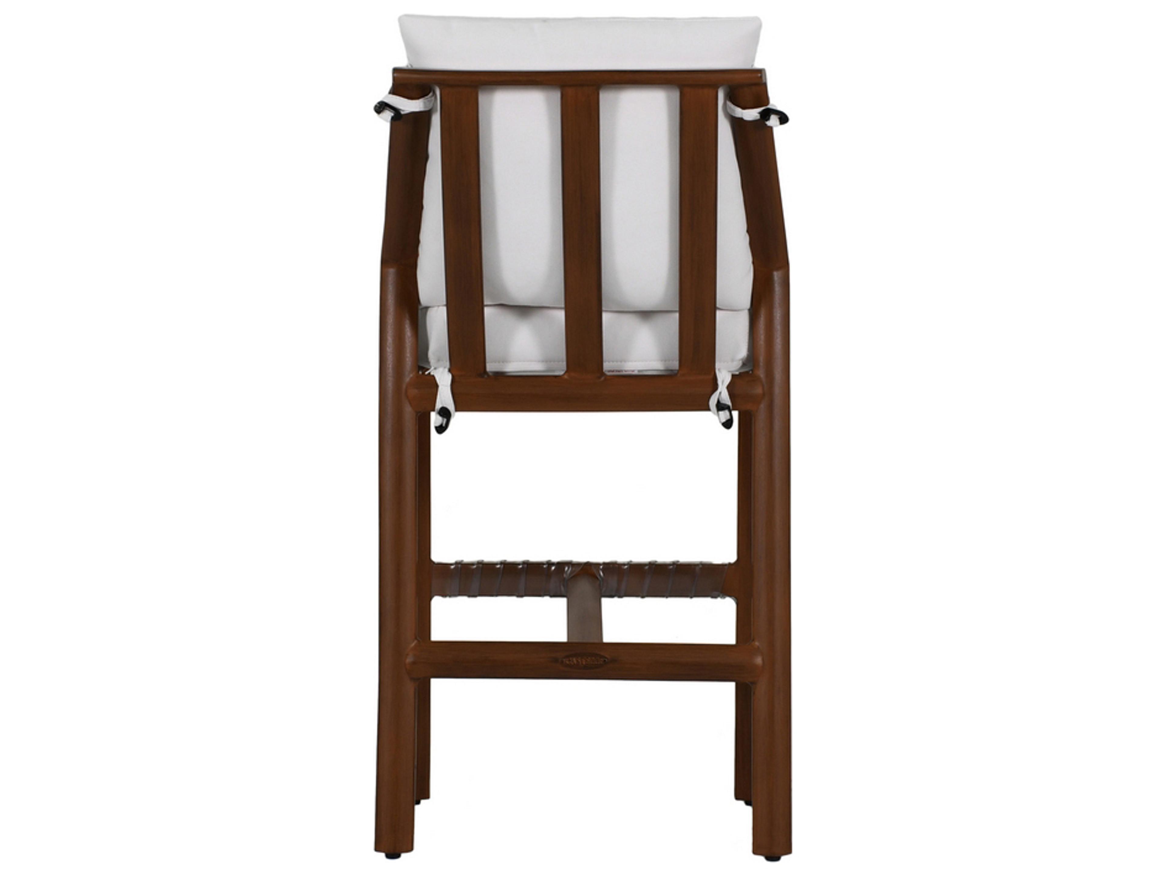 Castelle Berkeley Cushion Dining Aluminum Outdoor Counter Stool