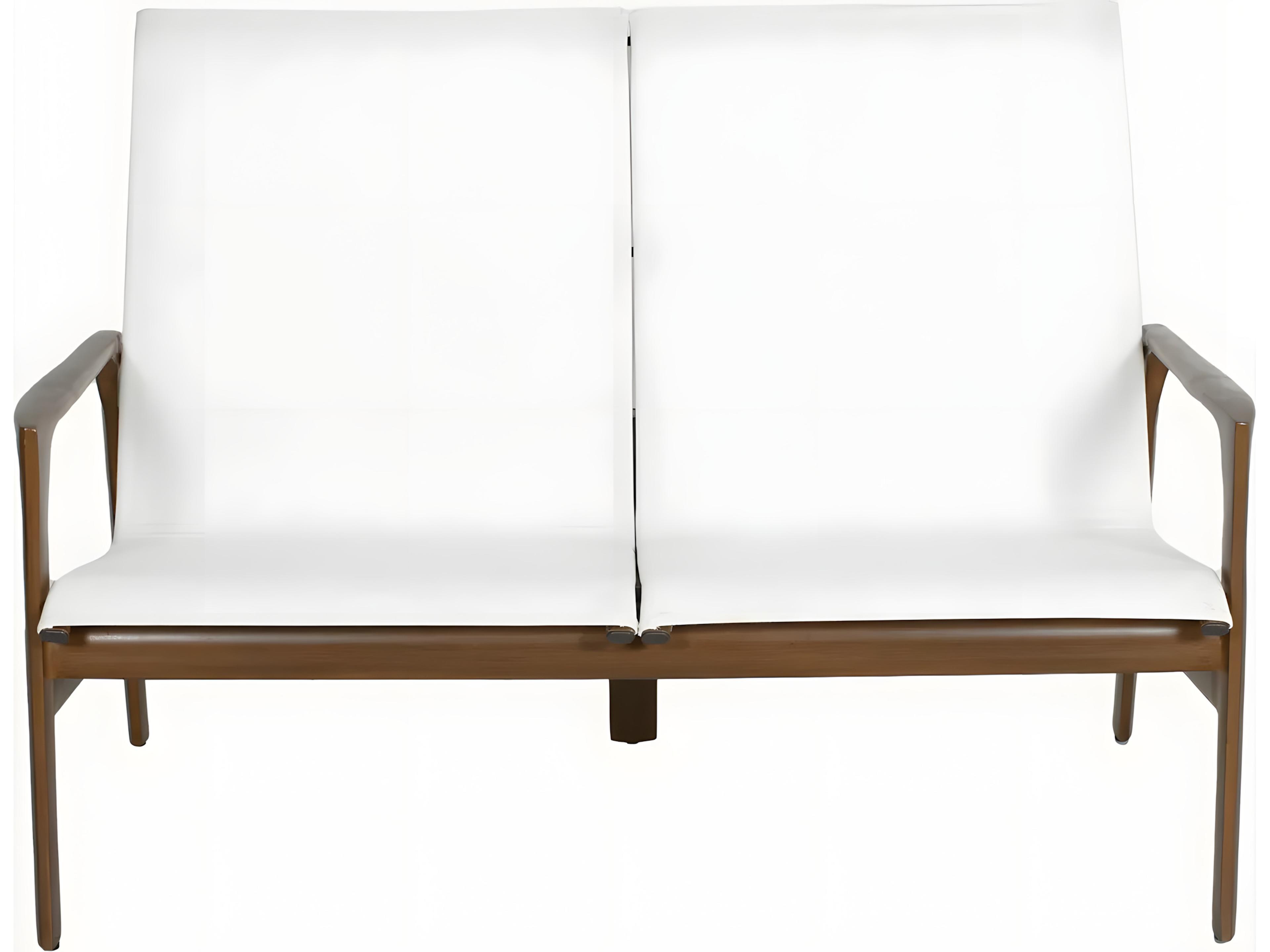 Berkeley Sling Cast Aluminum Loveseat