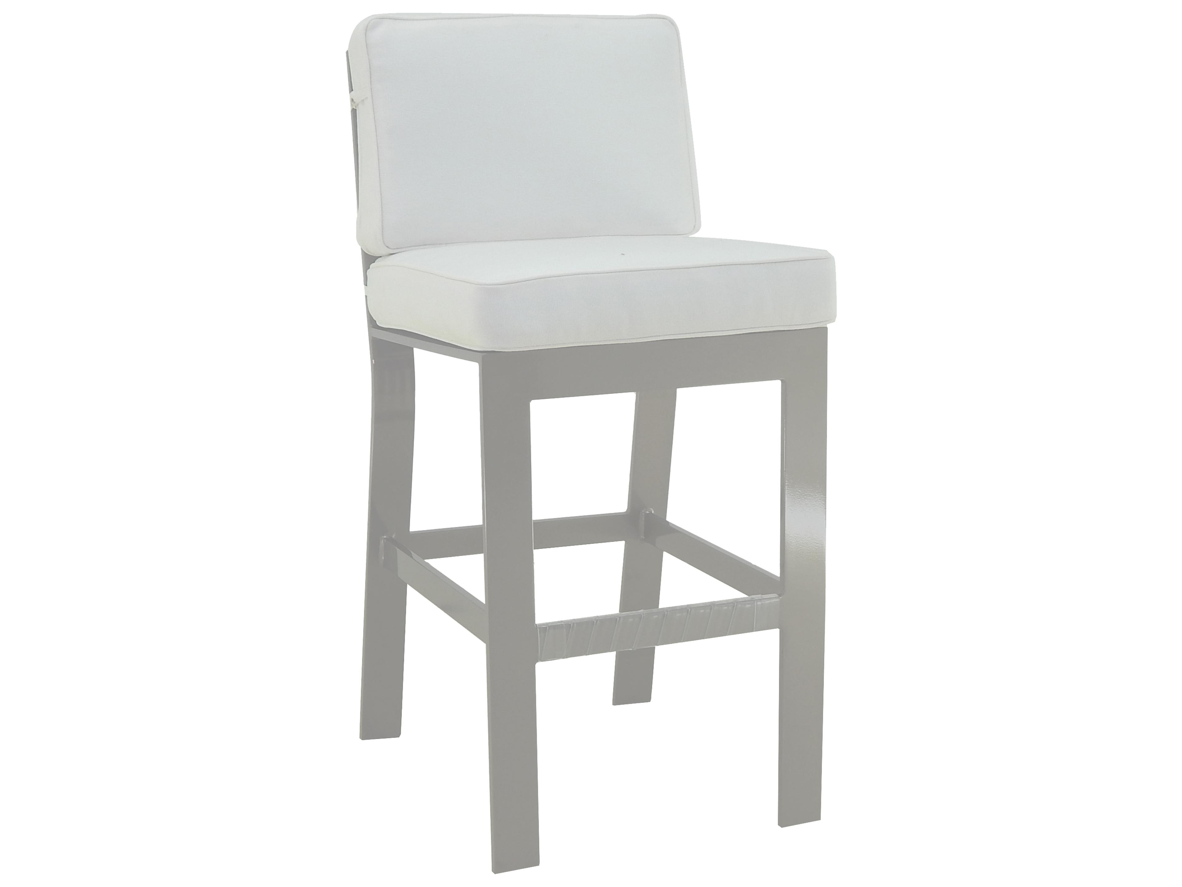 Trento Cushion Dining Cast Aluminum Outdoor Bar Stool