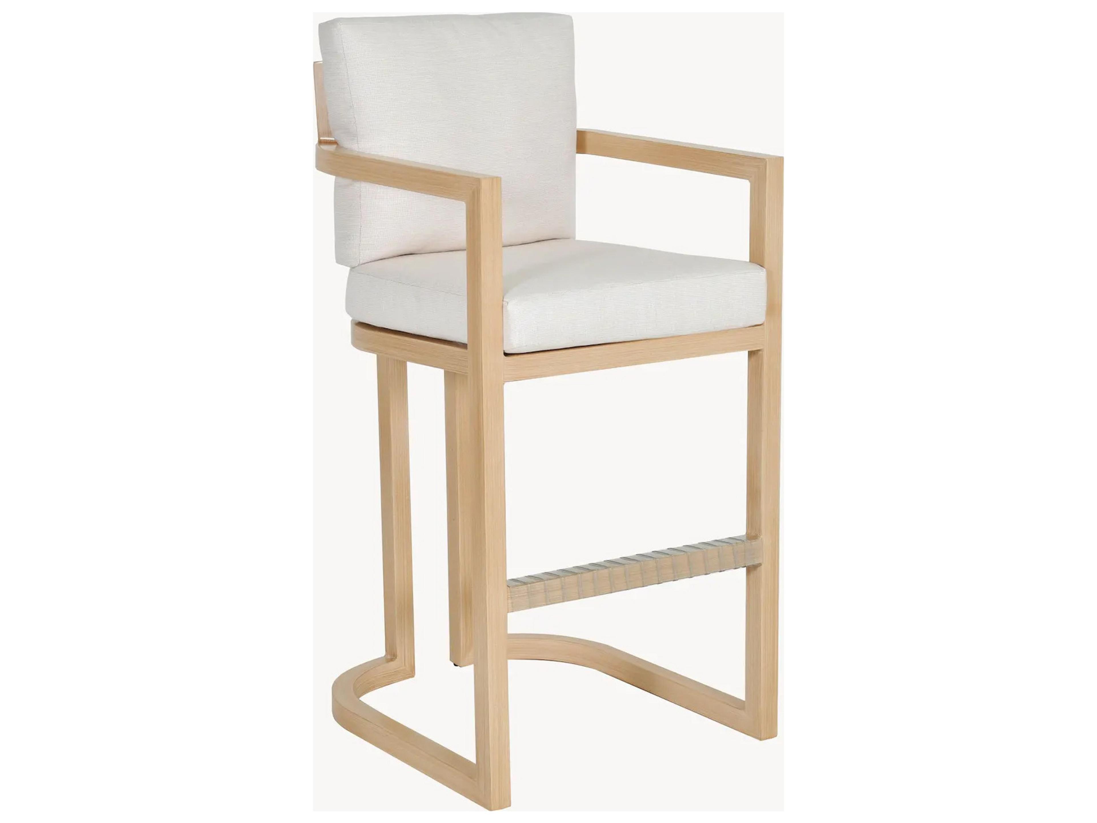 Gala Cushion Aluminum Outdoor Bar Stool