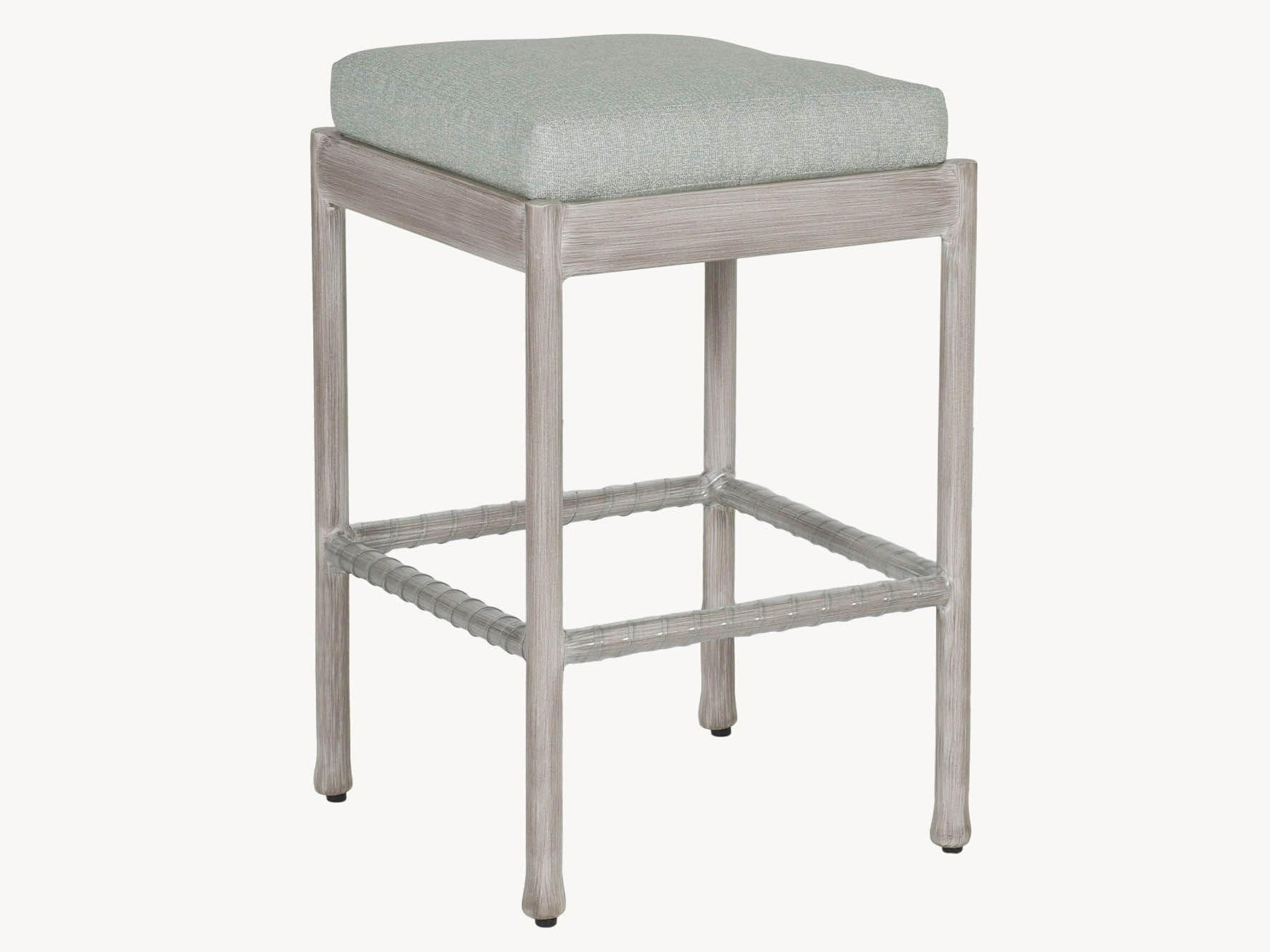 Lodge Formal Cast Aluminum Outdoor Patio Bar Stool