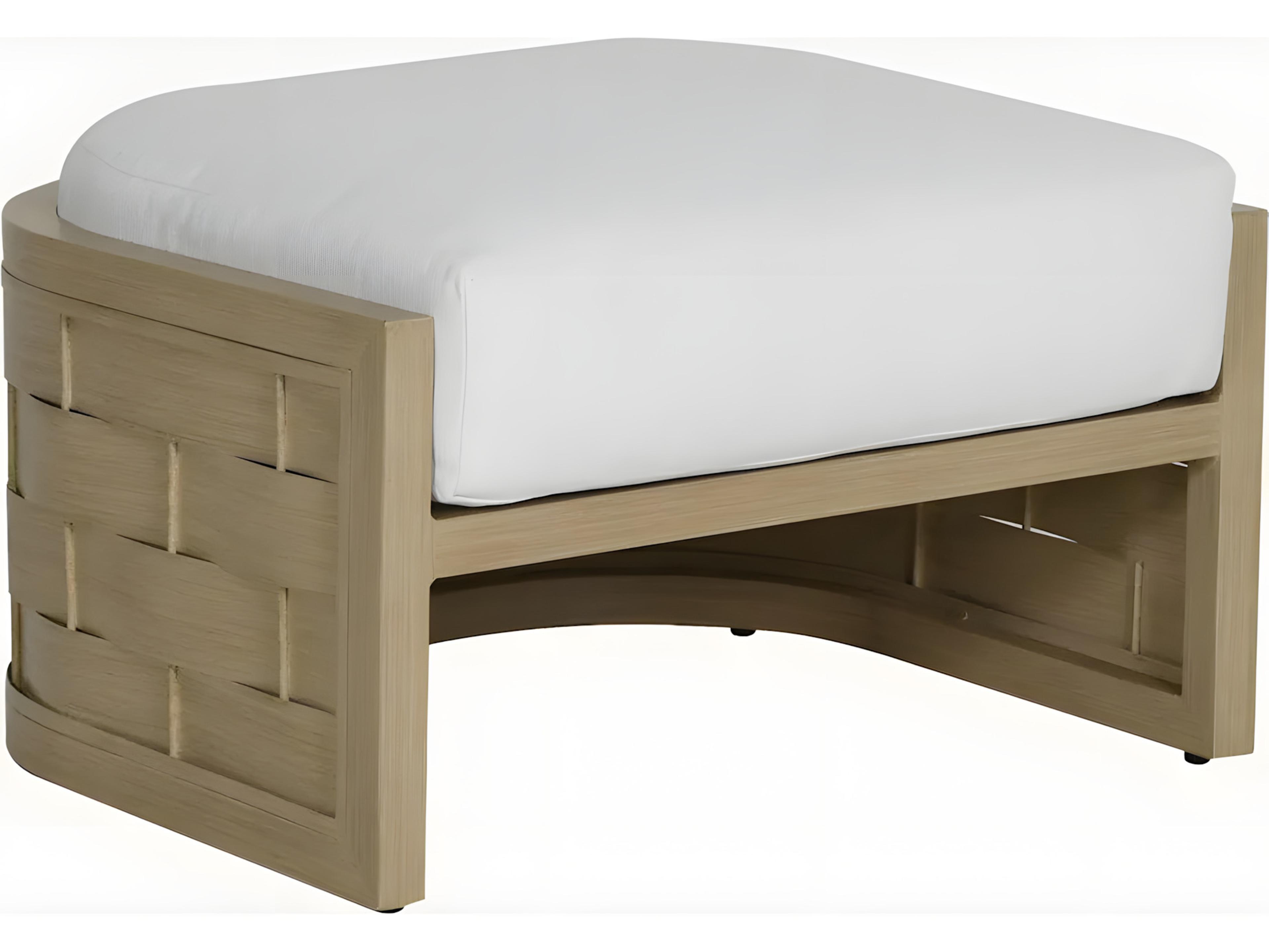 Biscayne Deep Seating Cushion Aluminum Ottoman